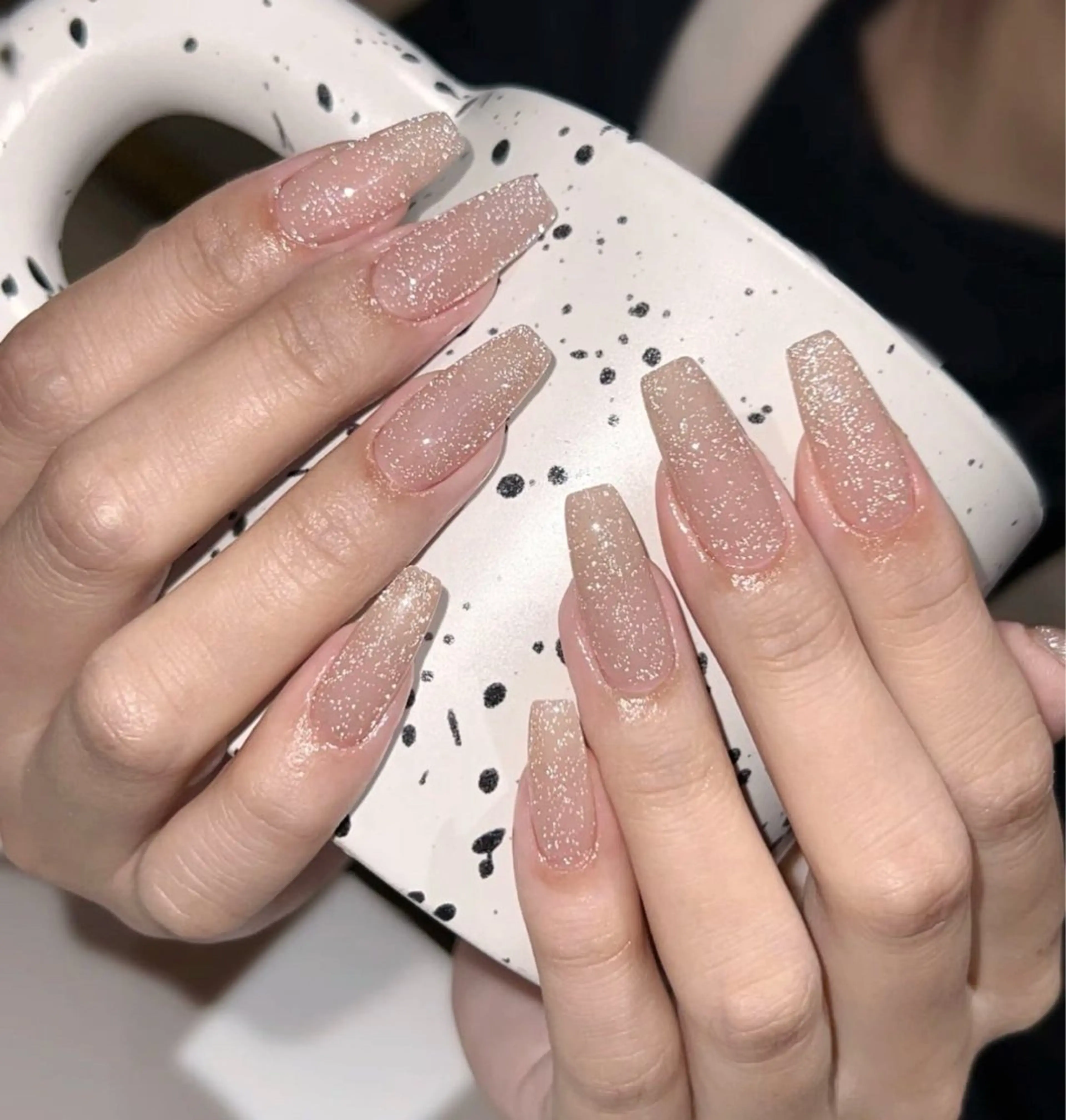 チップ長さだしワンカラー/フラッシュ／マグネット🎀✨150分の写真