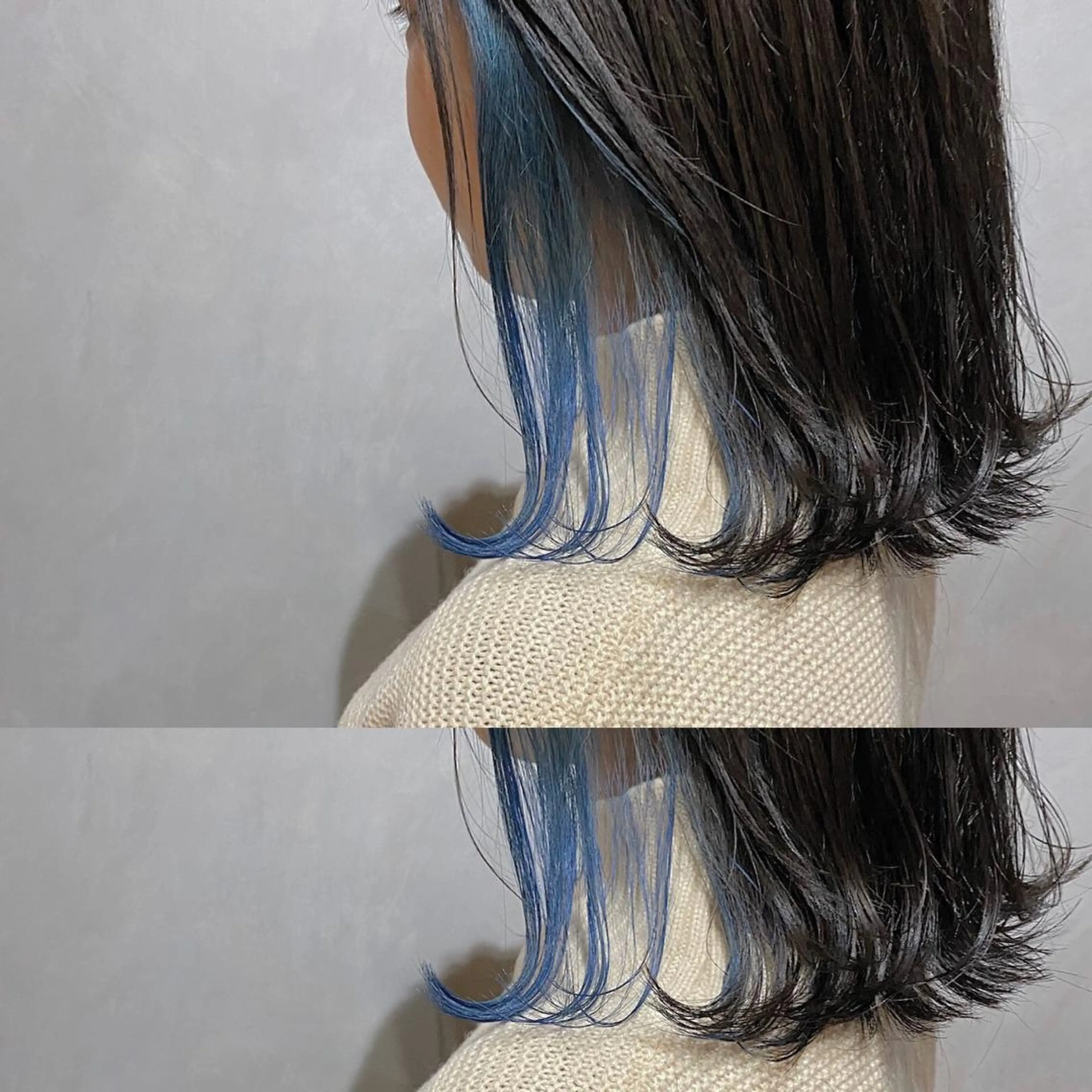 ミディアム カラー CLUTCH天王寺 西藤遥河のヘアスタイル