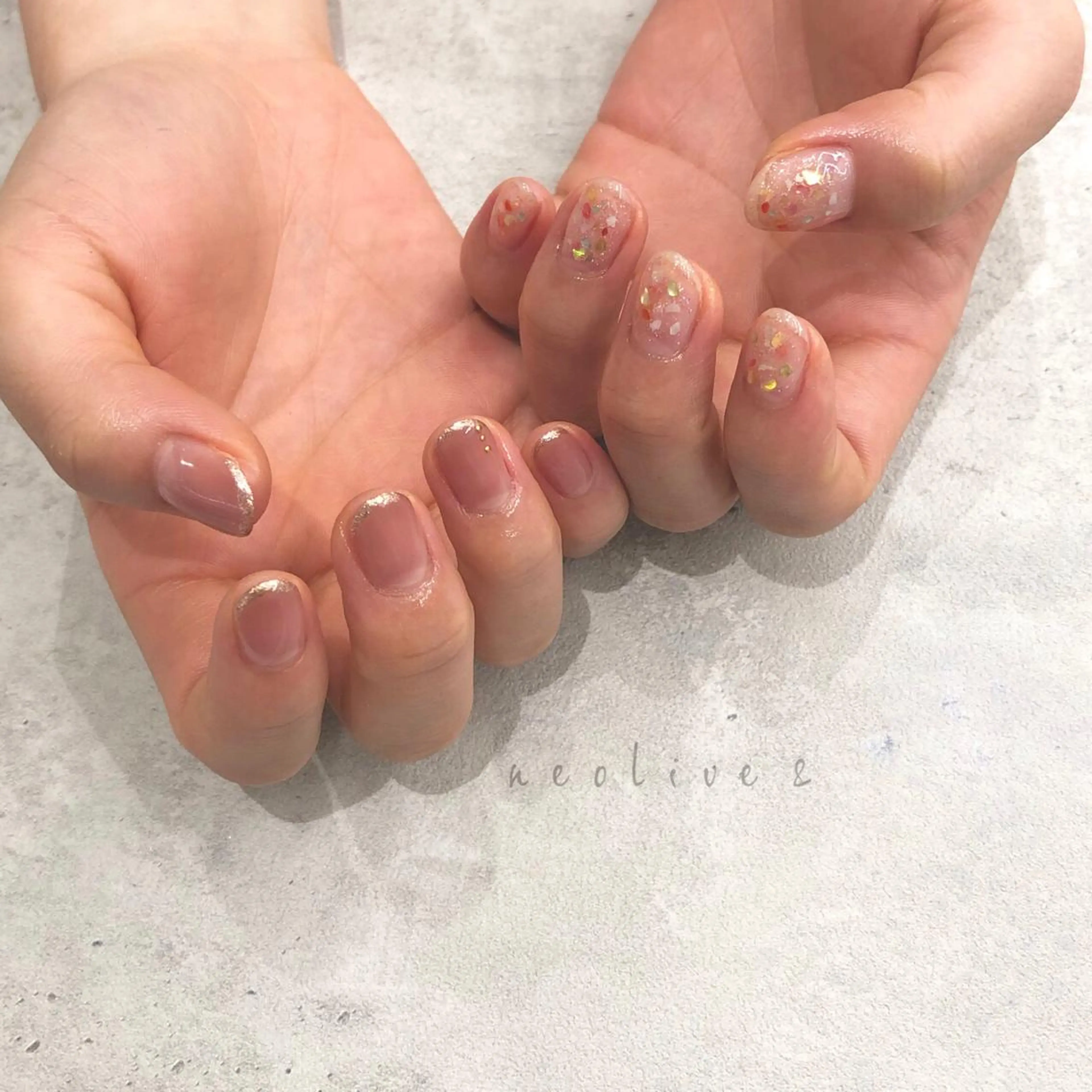 ネイル Yuriko Omi パラジェル/渋谷のネイルデザイン