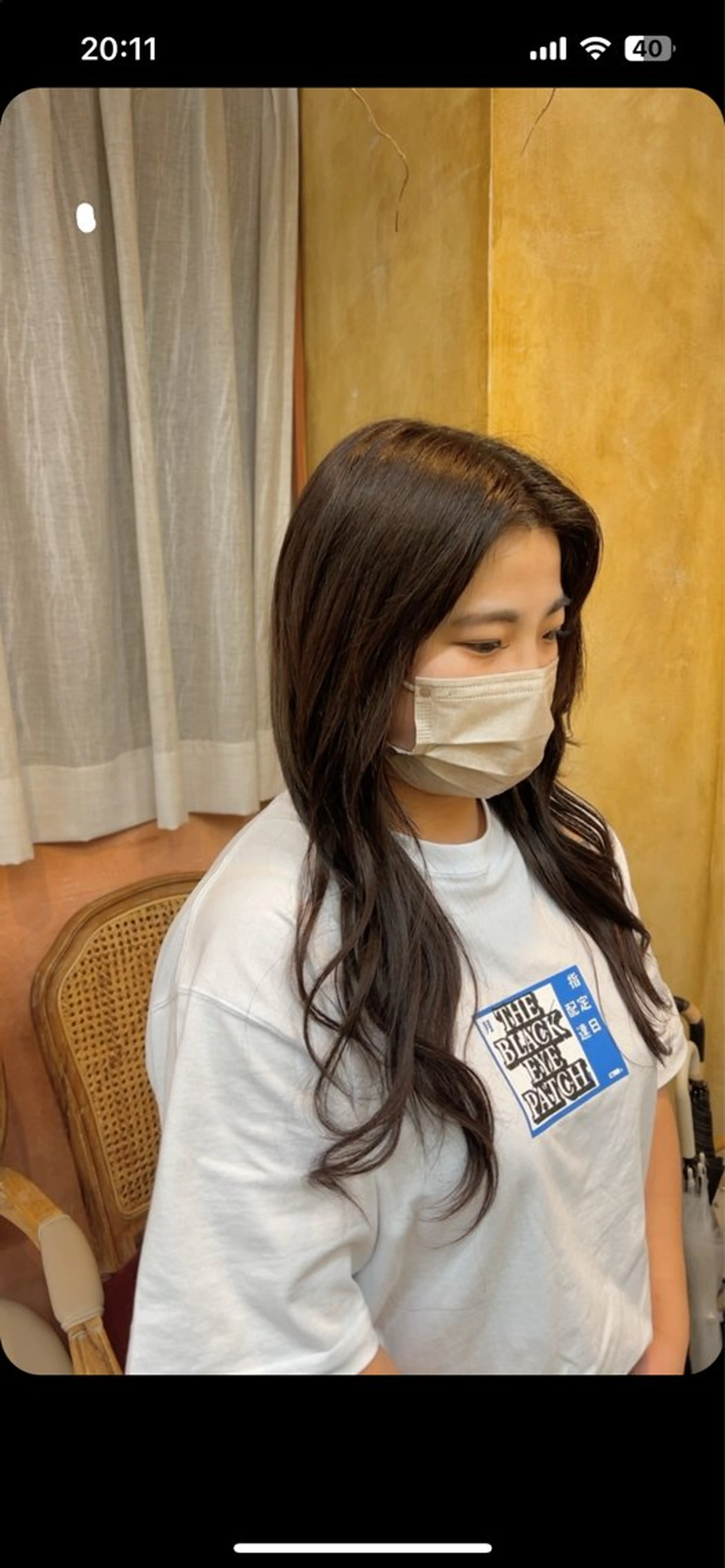 ミディアム エクステ エクステ ともざねゆか UniQのヘアスタイル