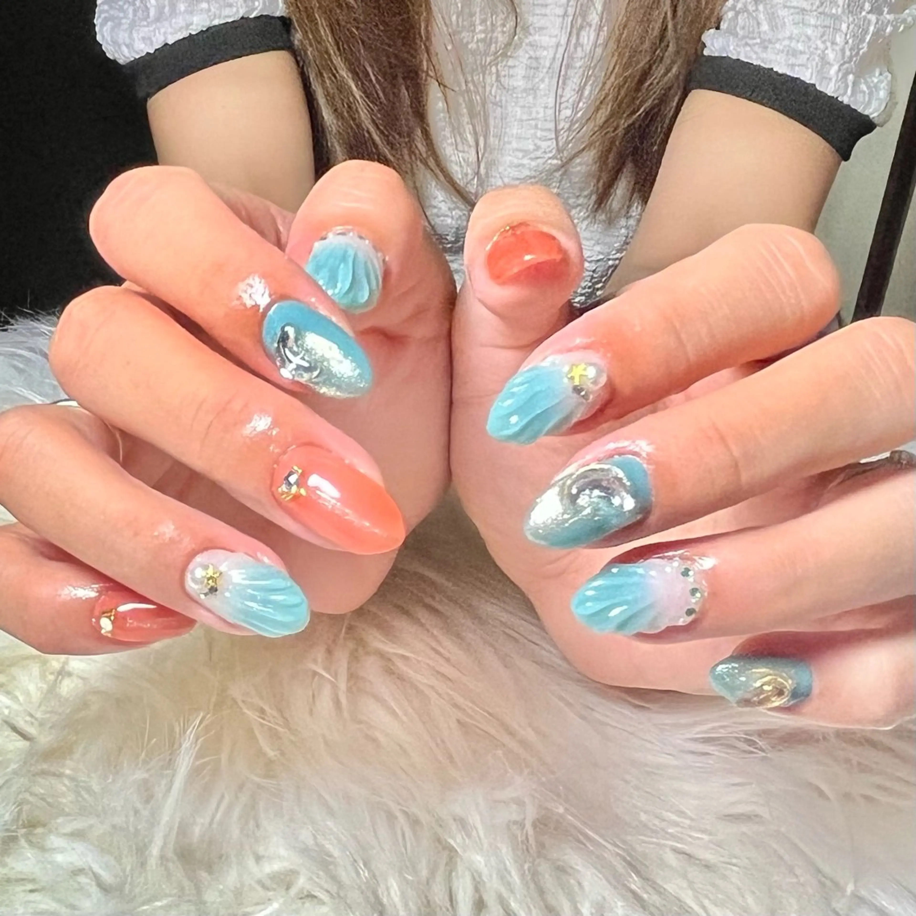 ネイル ハンドネイル ハンドケア hohomi .のネイルデザイン