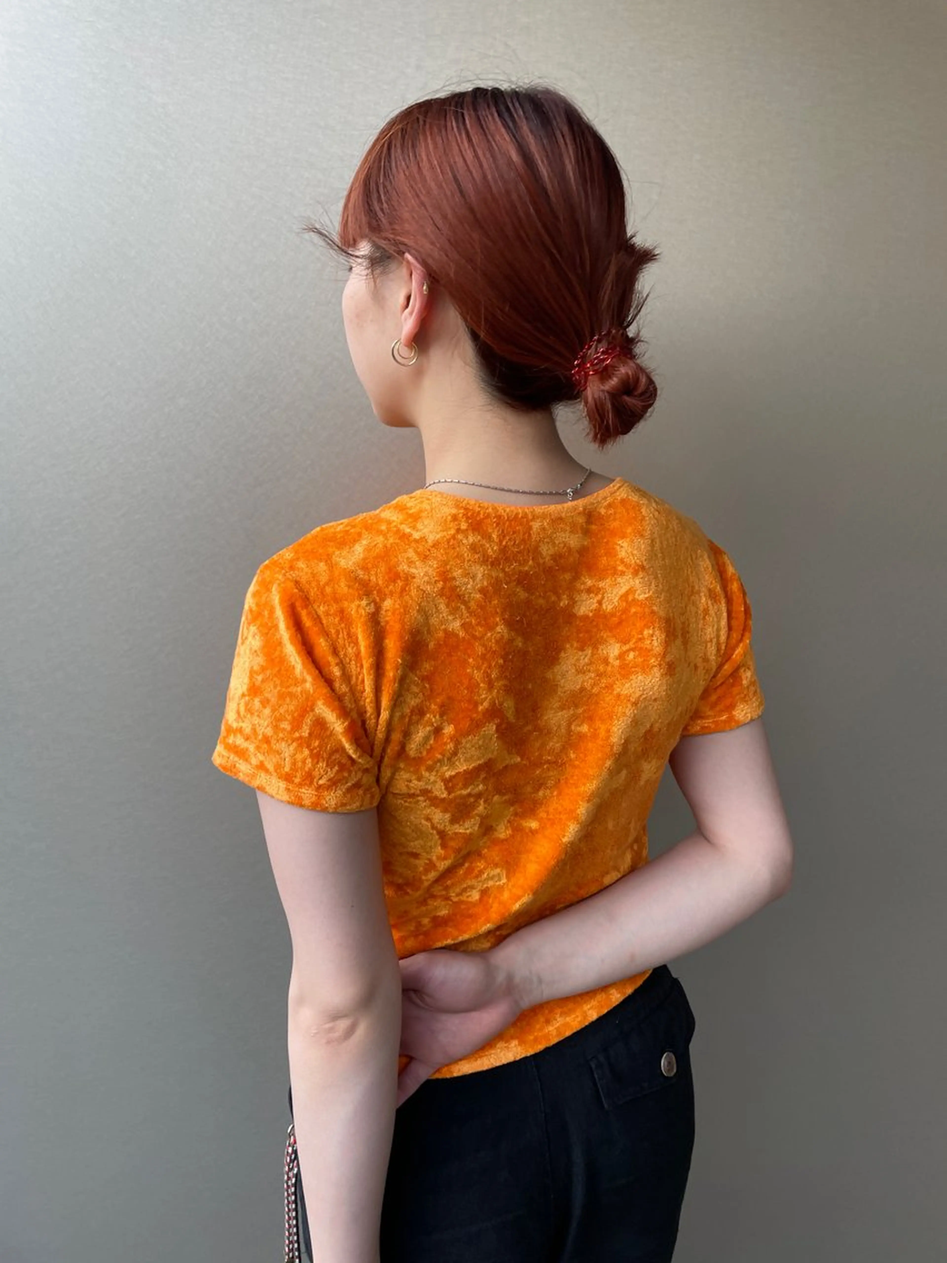 ミディアム カラー 吉田一輝 外国人パーマのヘアスタイル