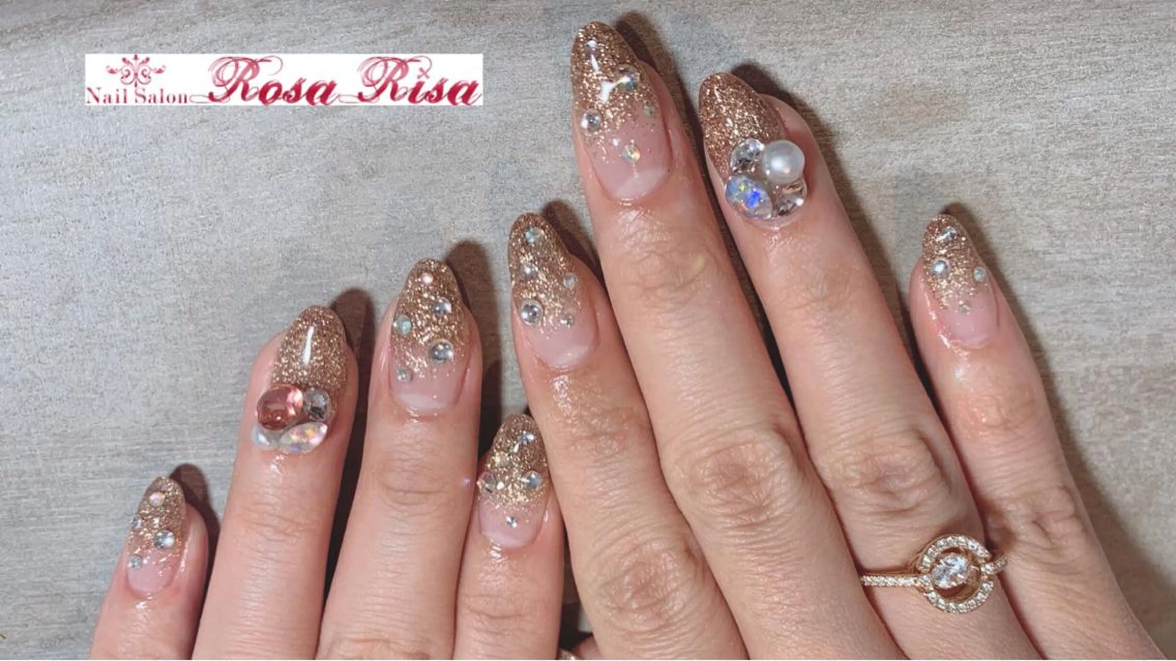 ロング ネイル アートネイル スカルプネイル ネイルスタジオ シェイクユアハンズのネイルデザイン