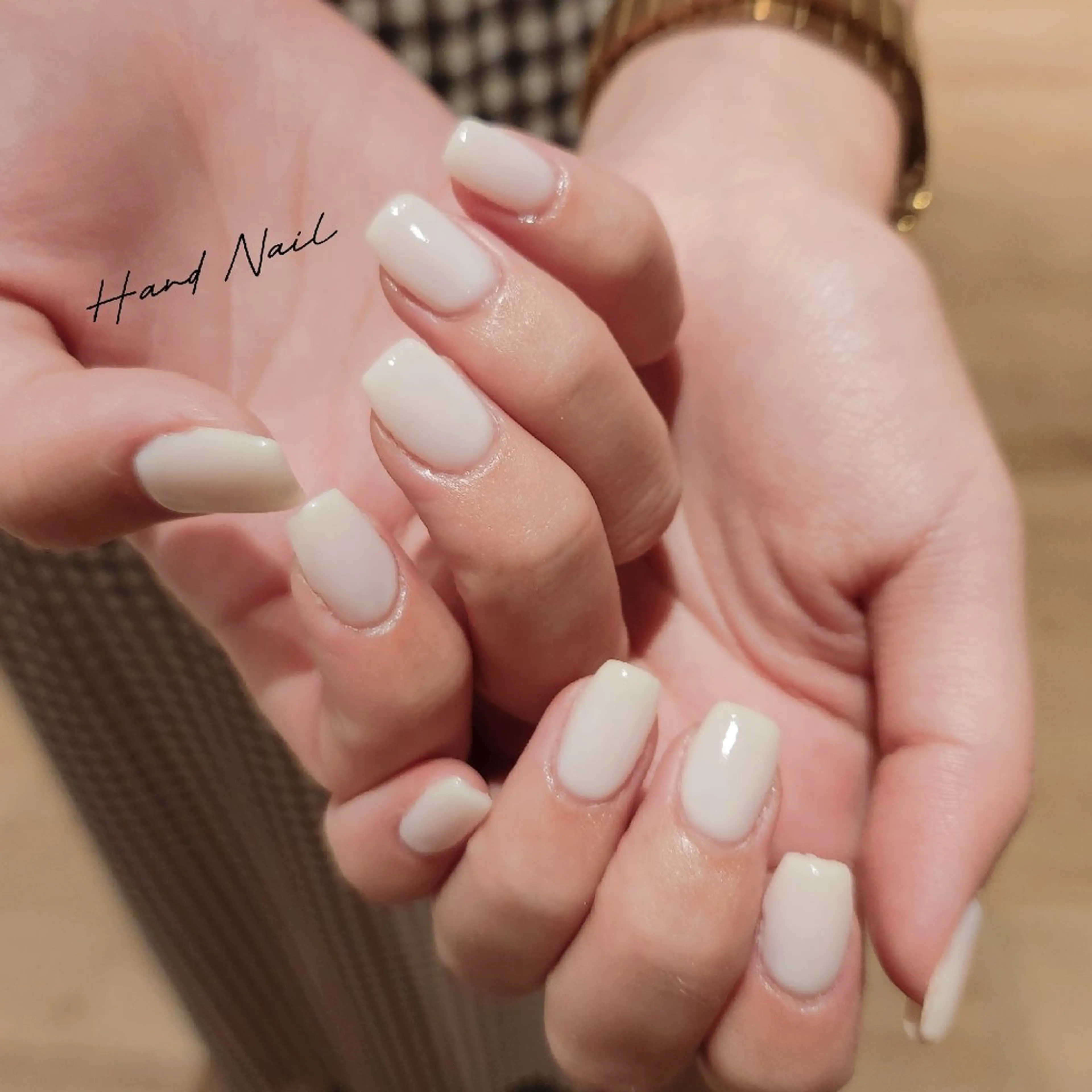 ネイル ワンカラーネイル ハンドネイル Bianca名駅店 あゆのネイルデザイン