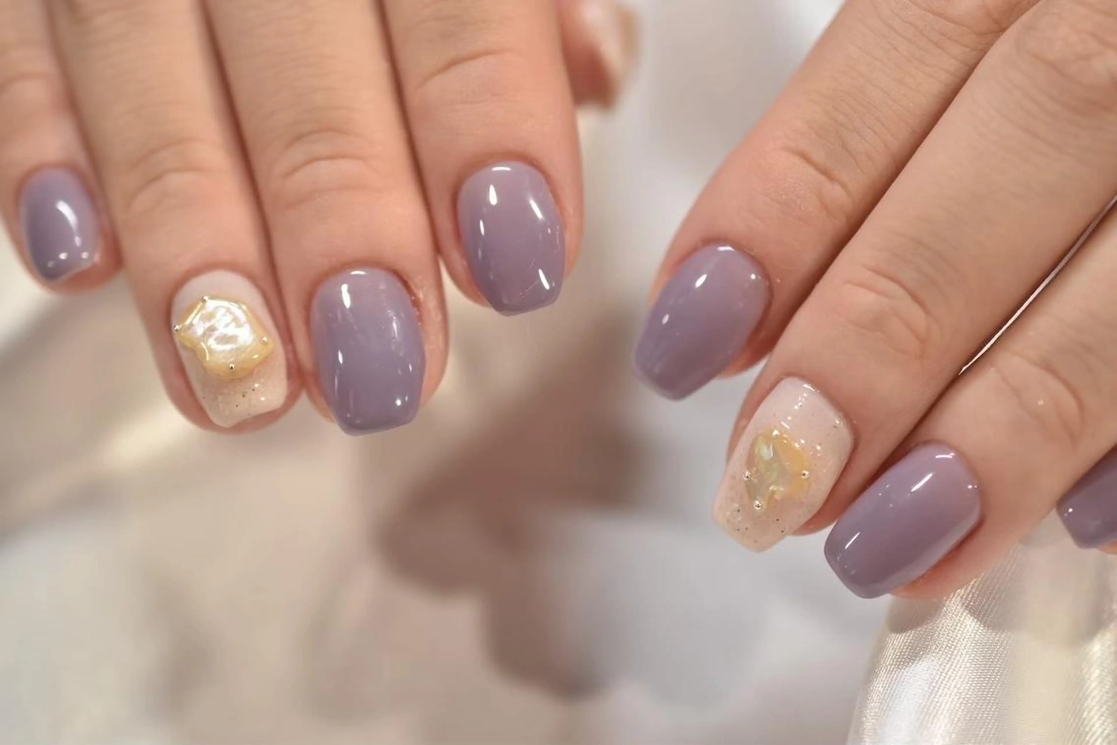 ネイル ジェルネイル ニュアンスネイル パラジェル ハンドネイル RISSE nail&eyeのネイルデザイン
