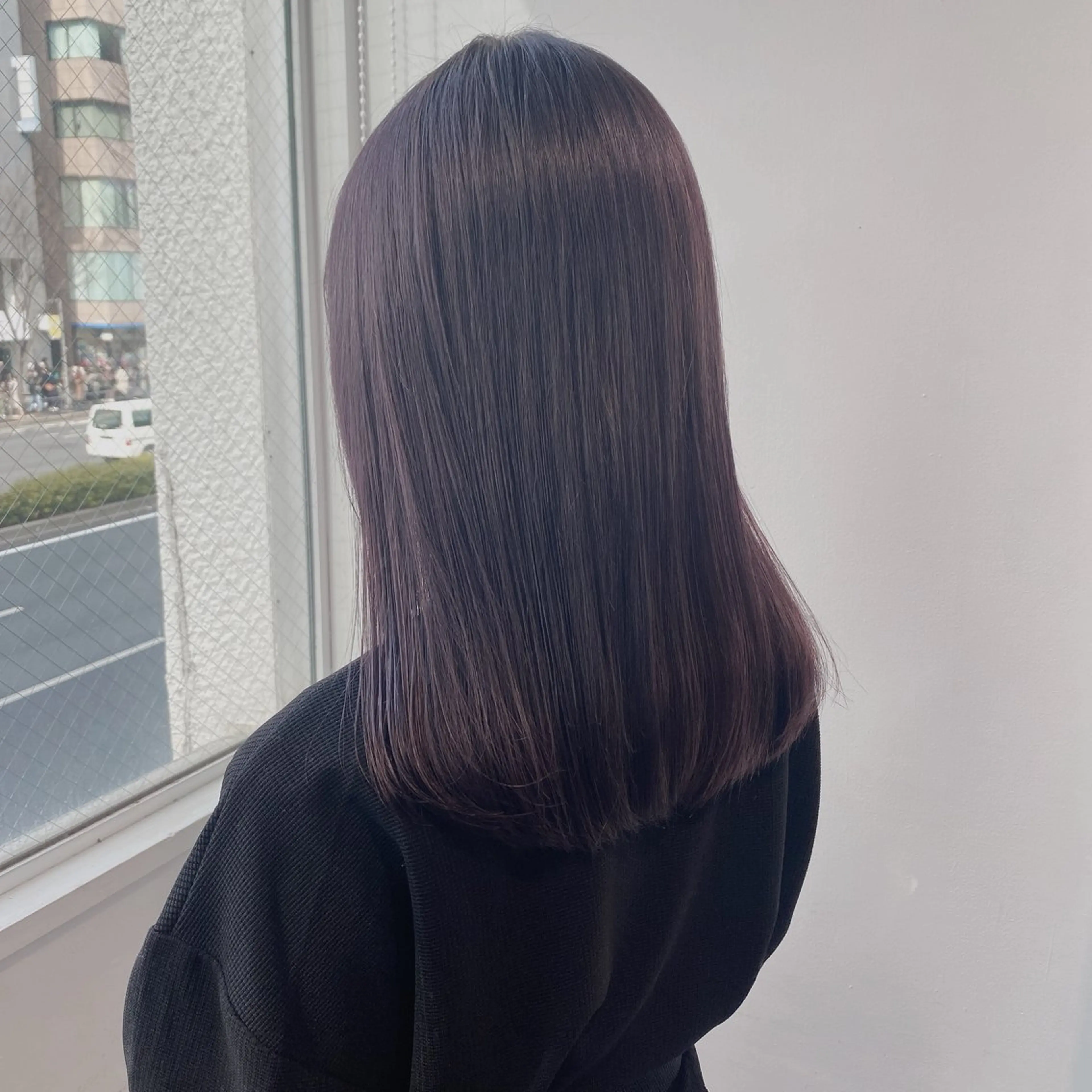 ロング カラー ヘアカラー トリートメント ヘッドスパ ヘアセット 𓏸レイヤー髪質改善 透けカラーカノン🫧のヘアスタイル