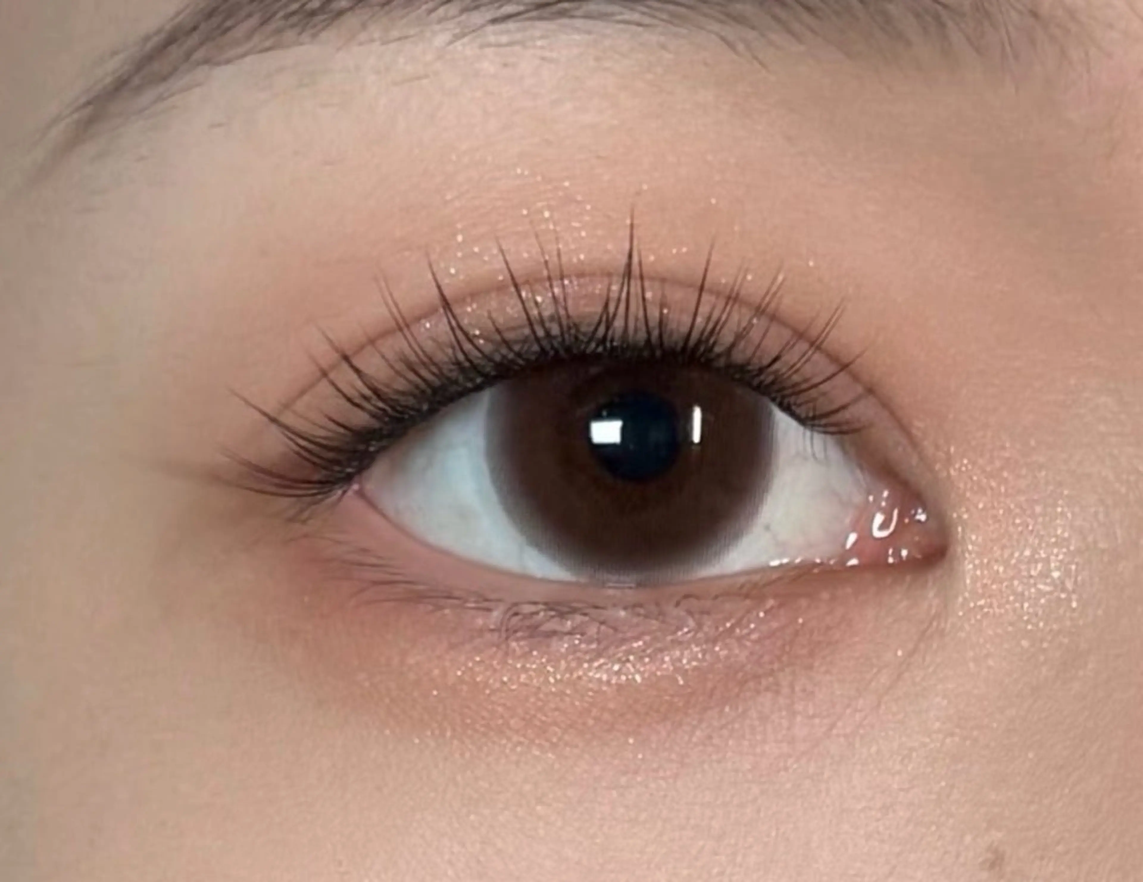 ✨新規限定✨最軽量 LEDフラットラッシ100本コーディング、アイパック付き¥4980の写真