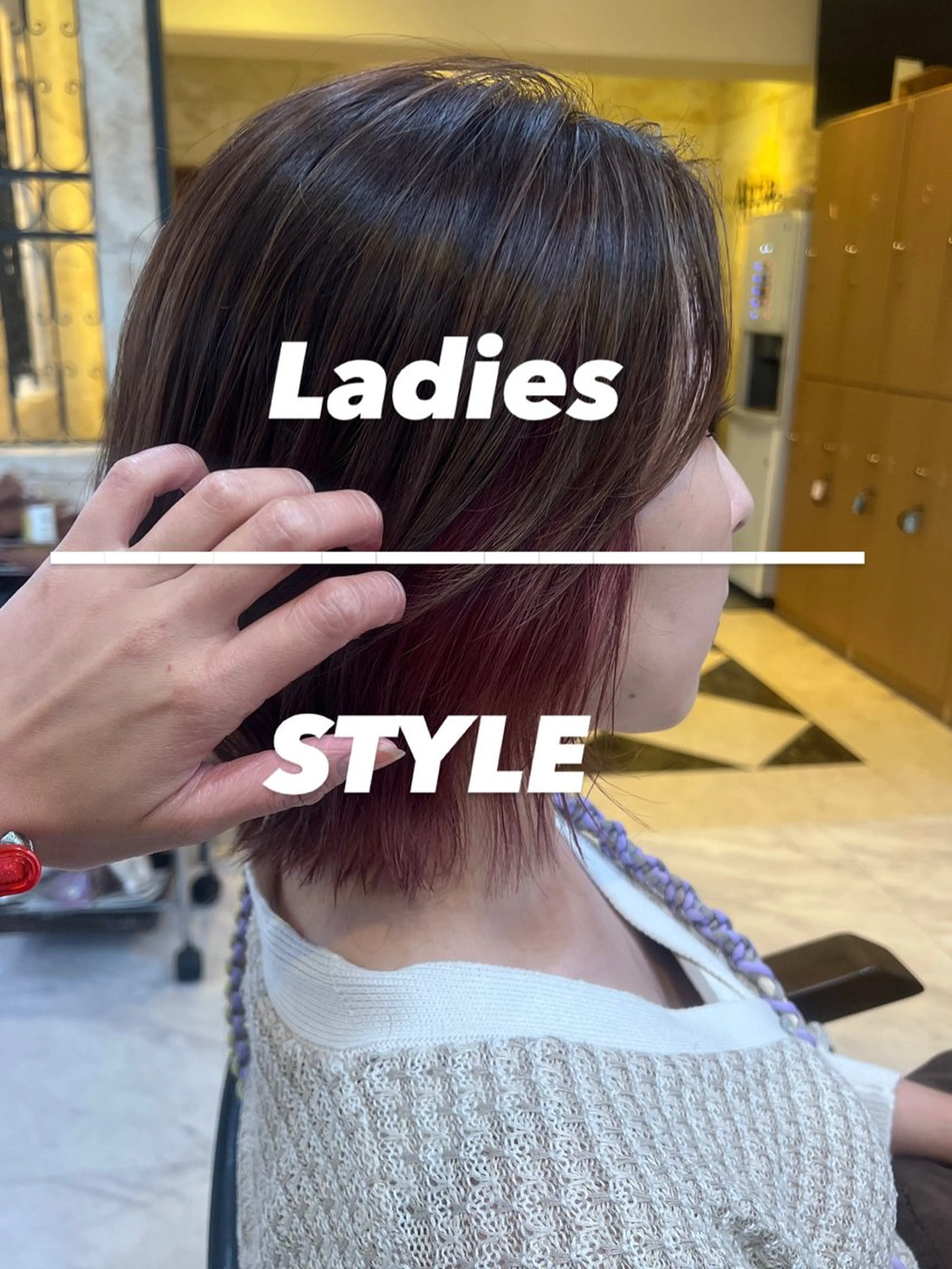 ミディアム カラー カット ヘアカラー 大人女性ぼかし メンズ強化🦙平作のその他イメージ