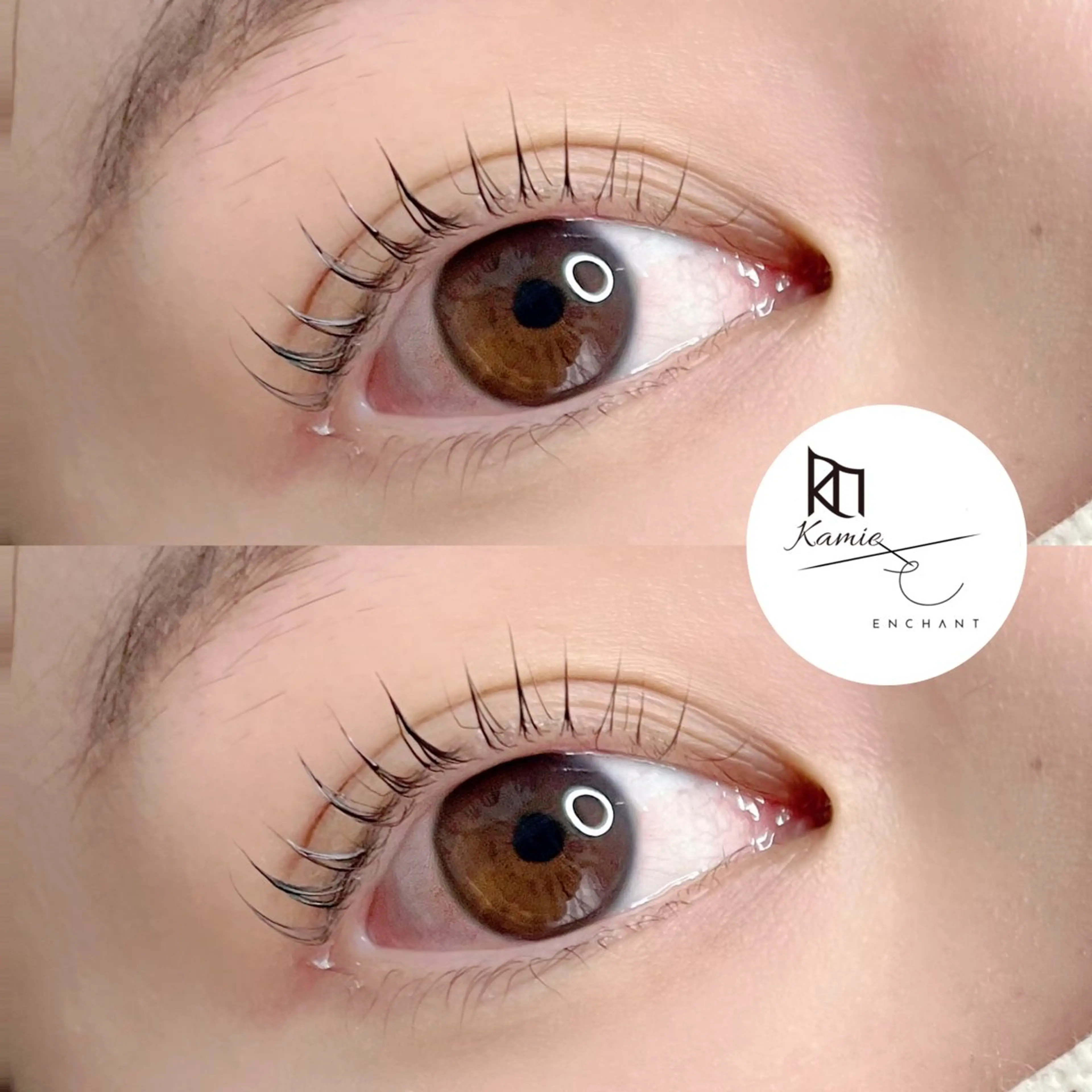 マツエク・マツパ 一重×まつ毛パーマ Kamie uni 原田のマツエク・マツパデザイン