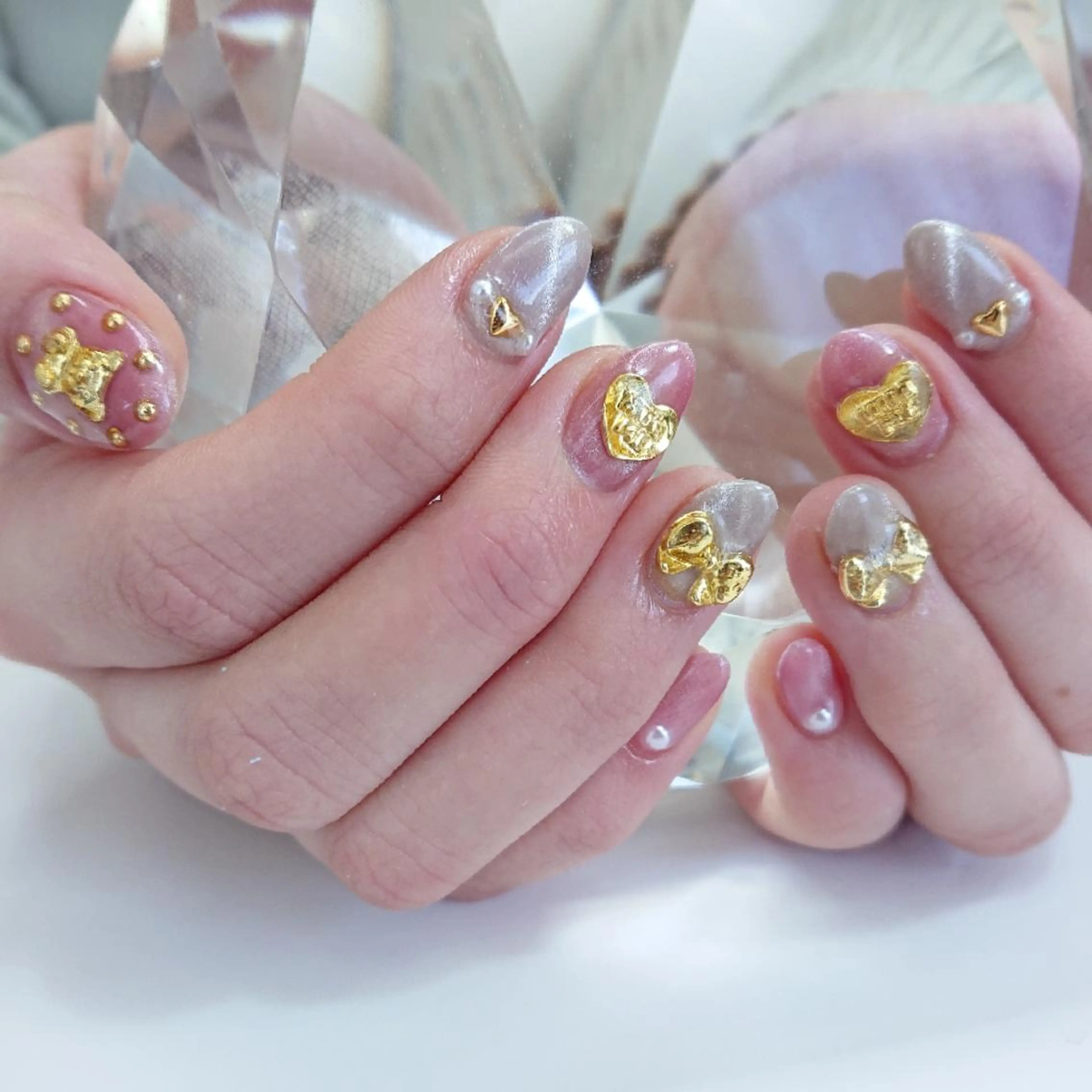 ネイル 持ち込み ハンドネイル Coco Girlsのネイルデザイン