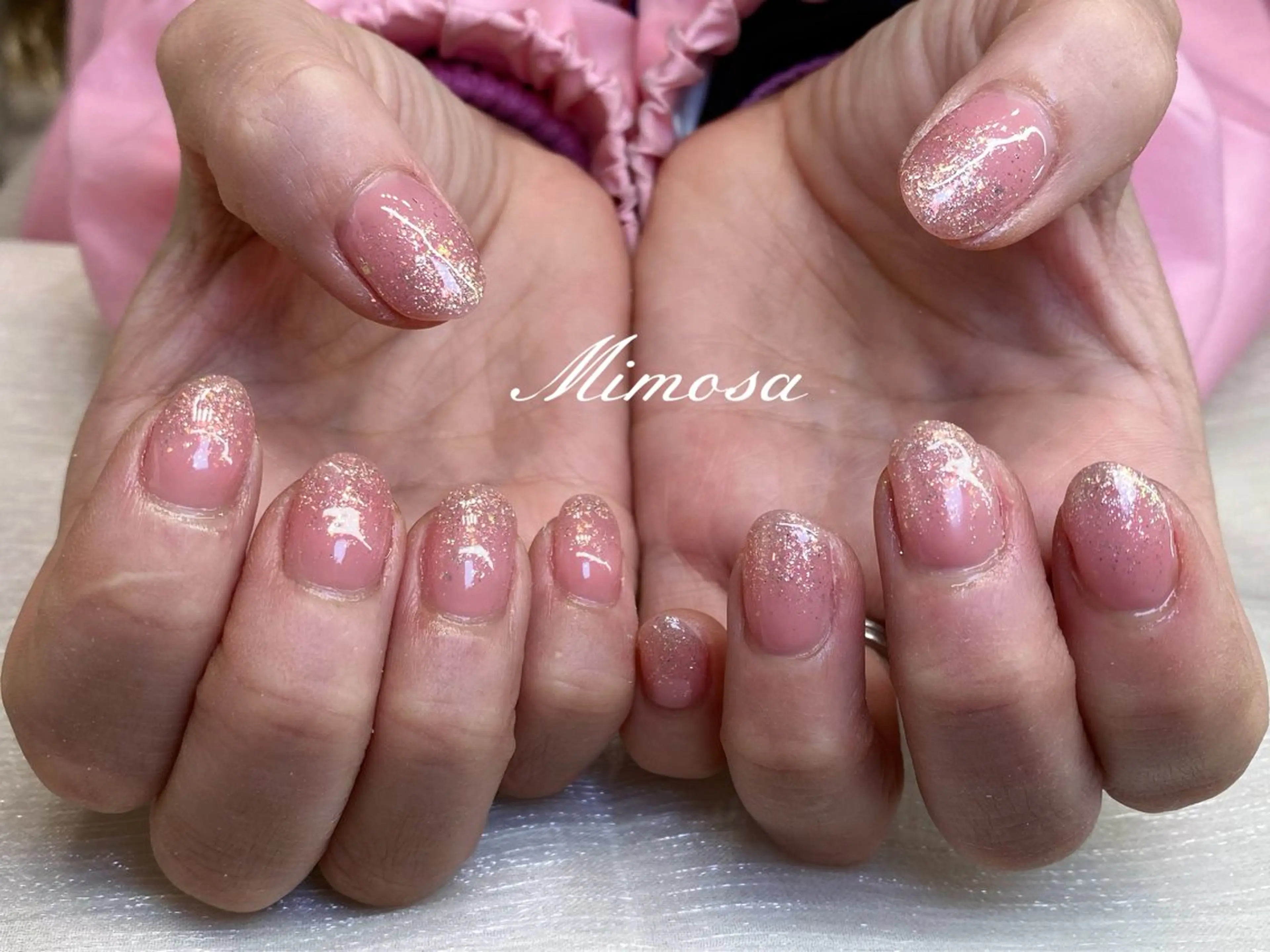 ネイル ハンドネイル 💛Mimosa💛 吉祥寺のネイルデザイン