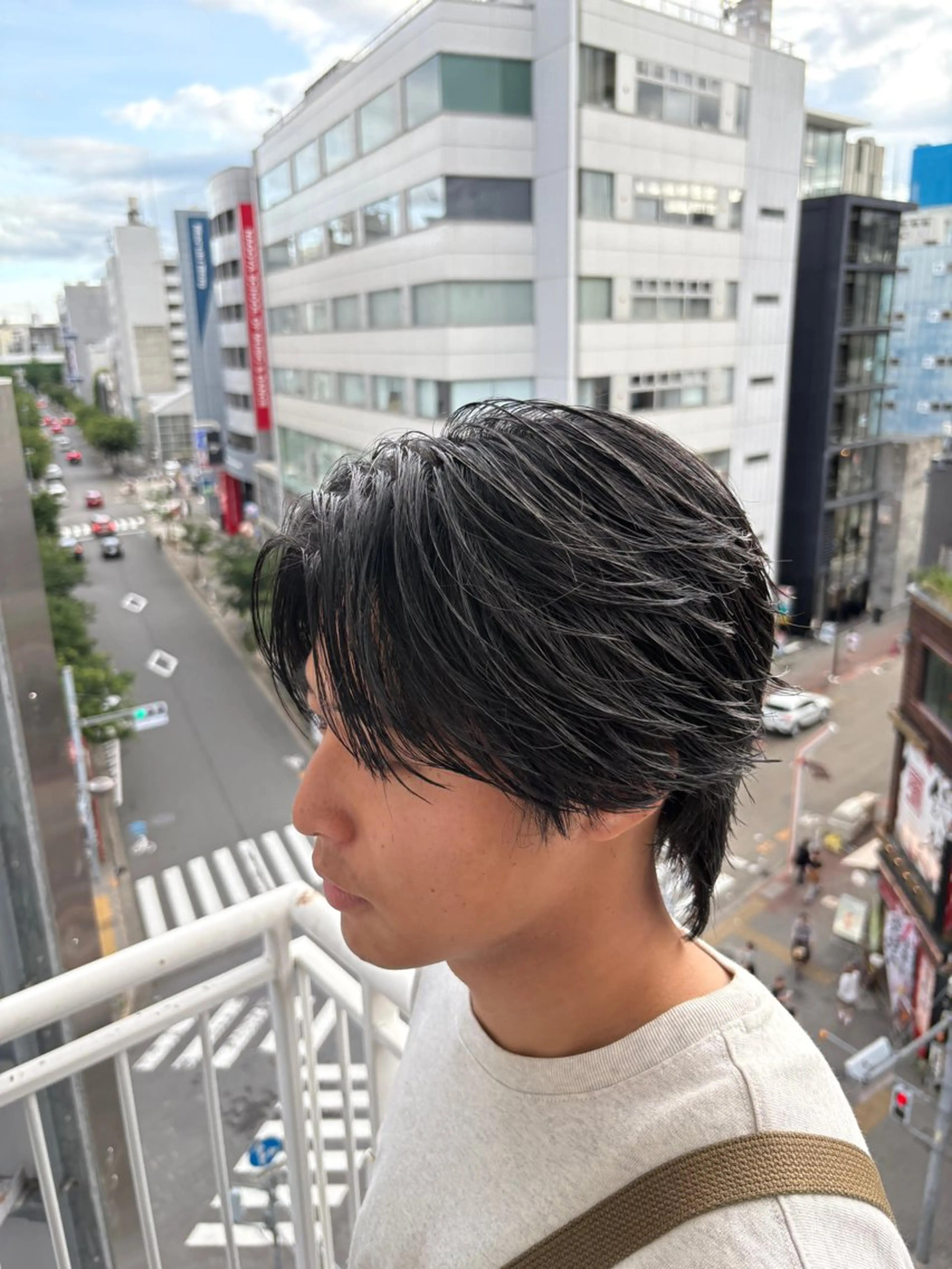 ショート メンズ メンズ特化/パーマ 短髪パーマ/来星のヘアスタイル