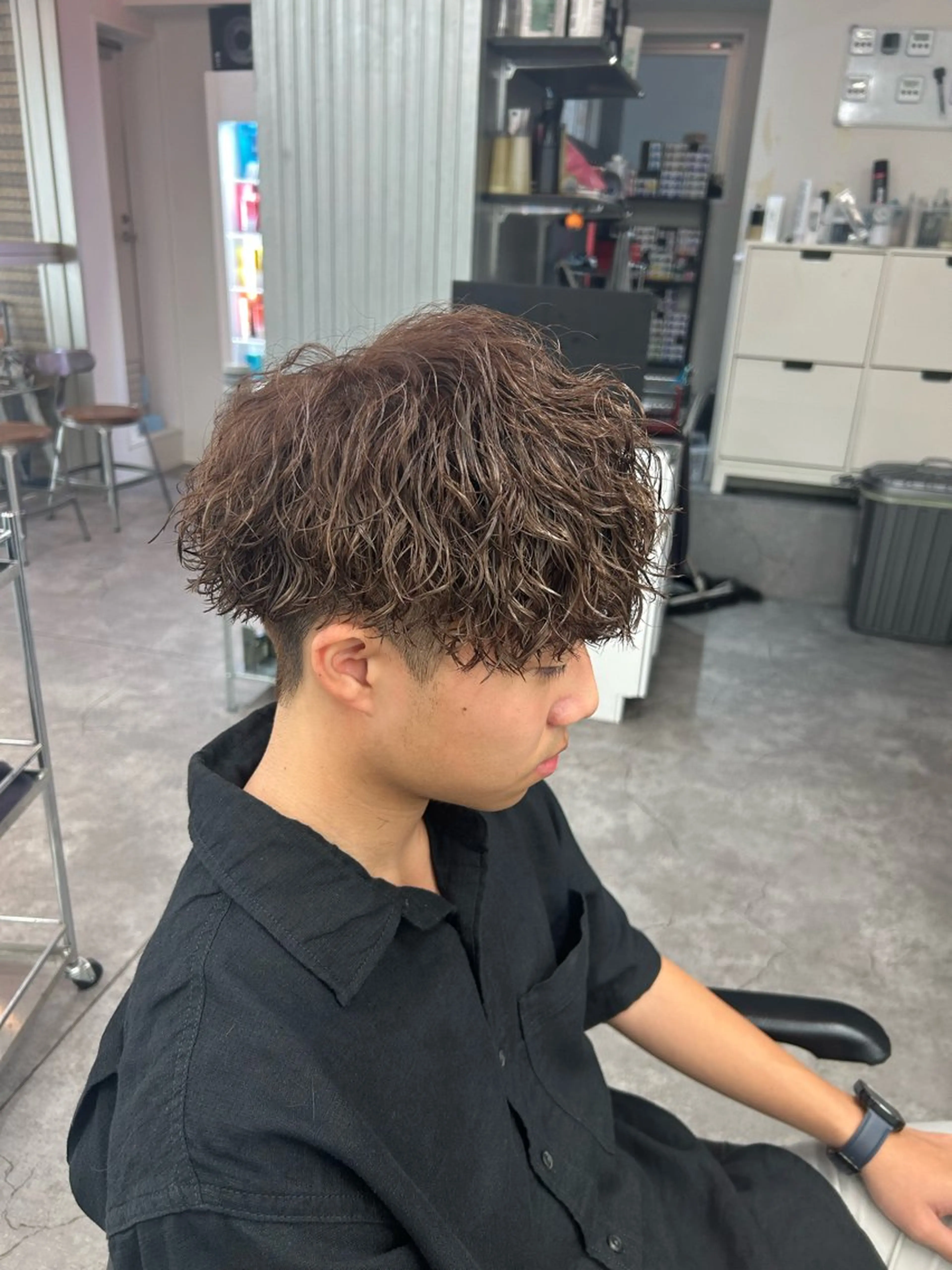 パーマ メンズ カット パーマ ヘアセット パーマ支持率No.1 ❤️‍🔥安成弾のヘアスタイル