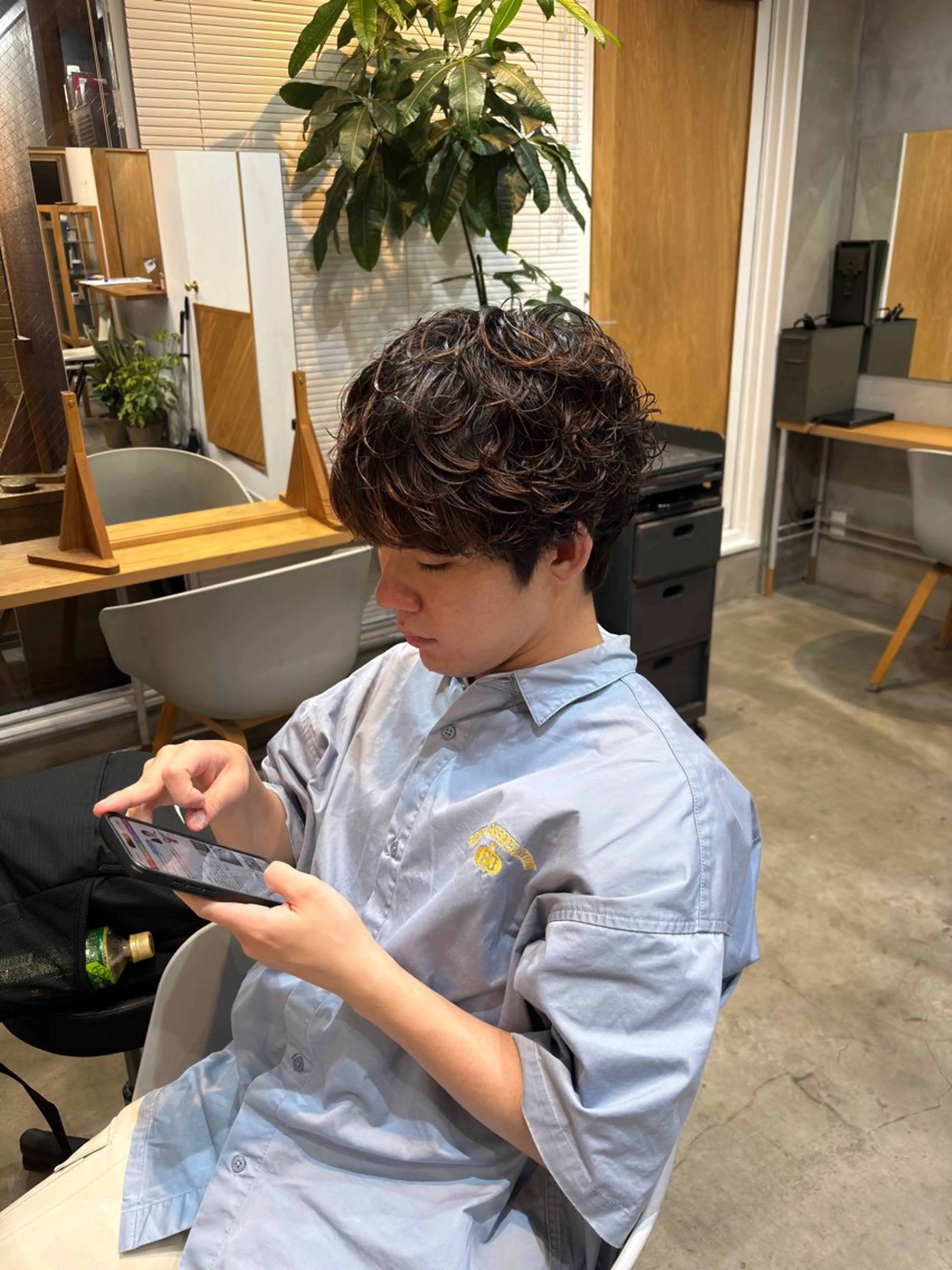 パーマ メンズ 無料メンズカット 🫧yusukeのヘアスタイル