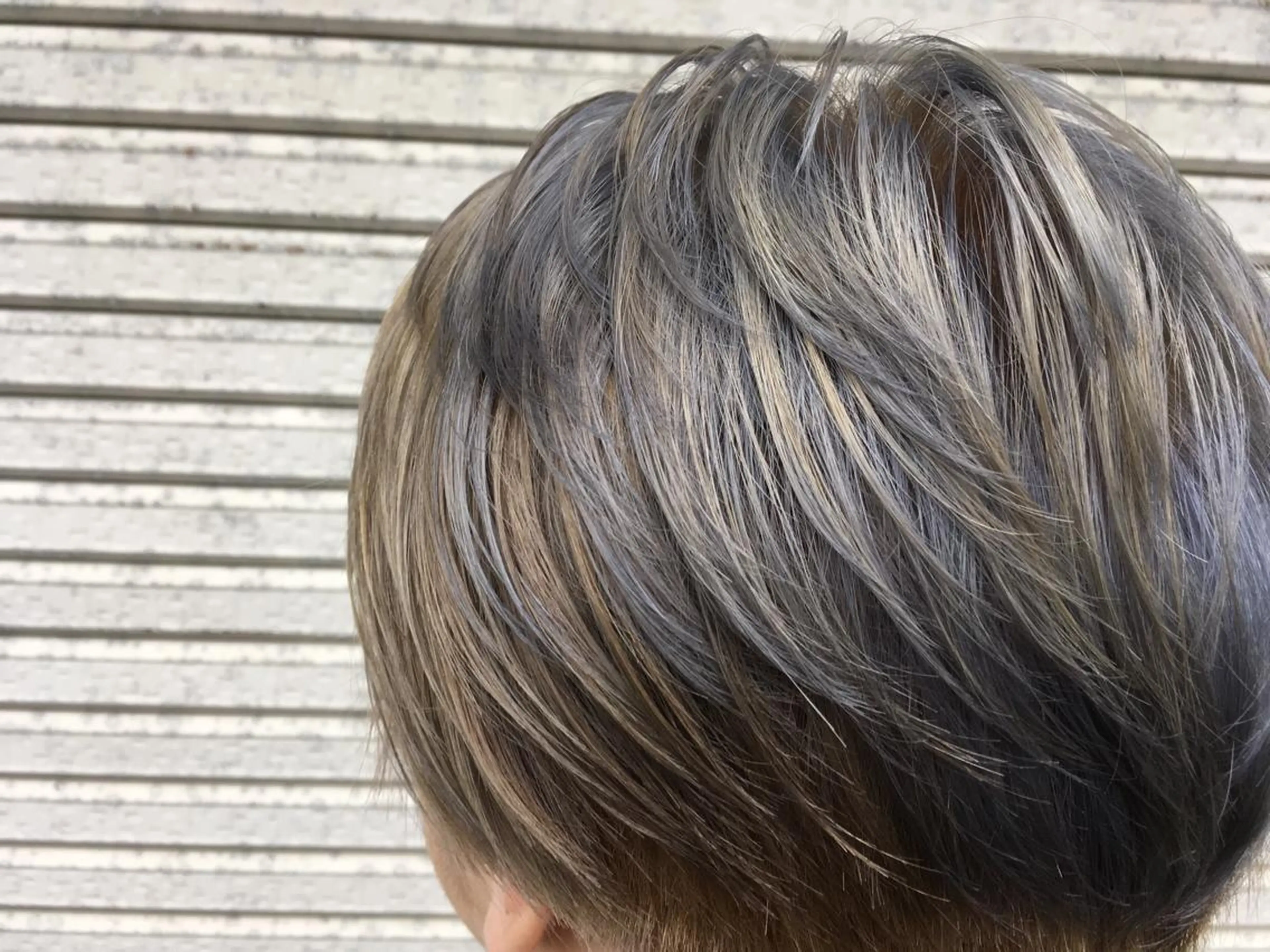 ショート カラー メンズ アッシュ アッシュグレー YAP！HAIR所属・YAP！HAIR トコツメアヤノのヘアスタイル