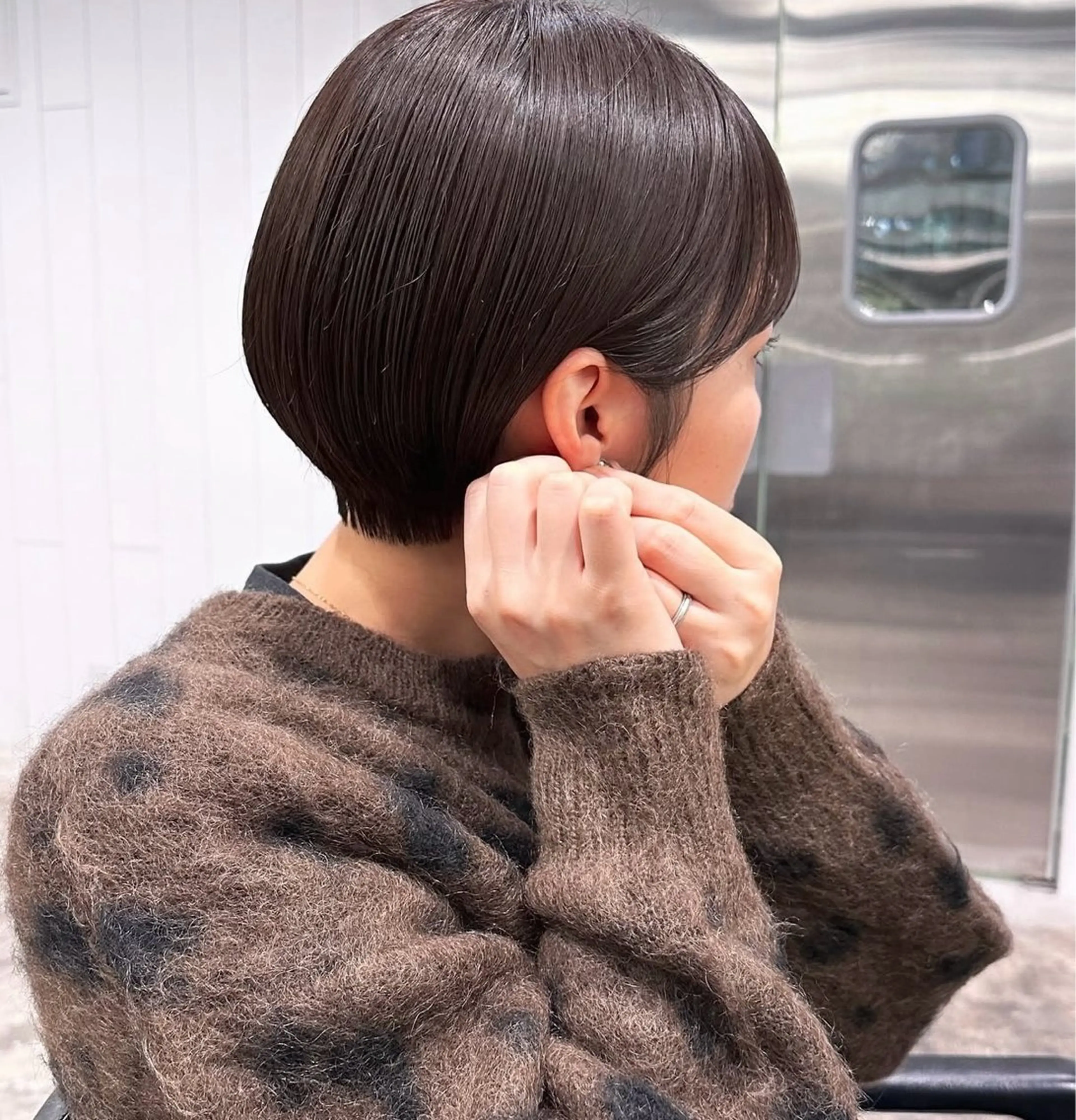 ショート ショートヘア 横田 七美のヘアスタイル