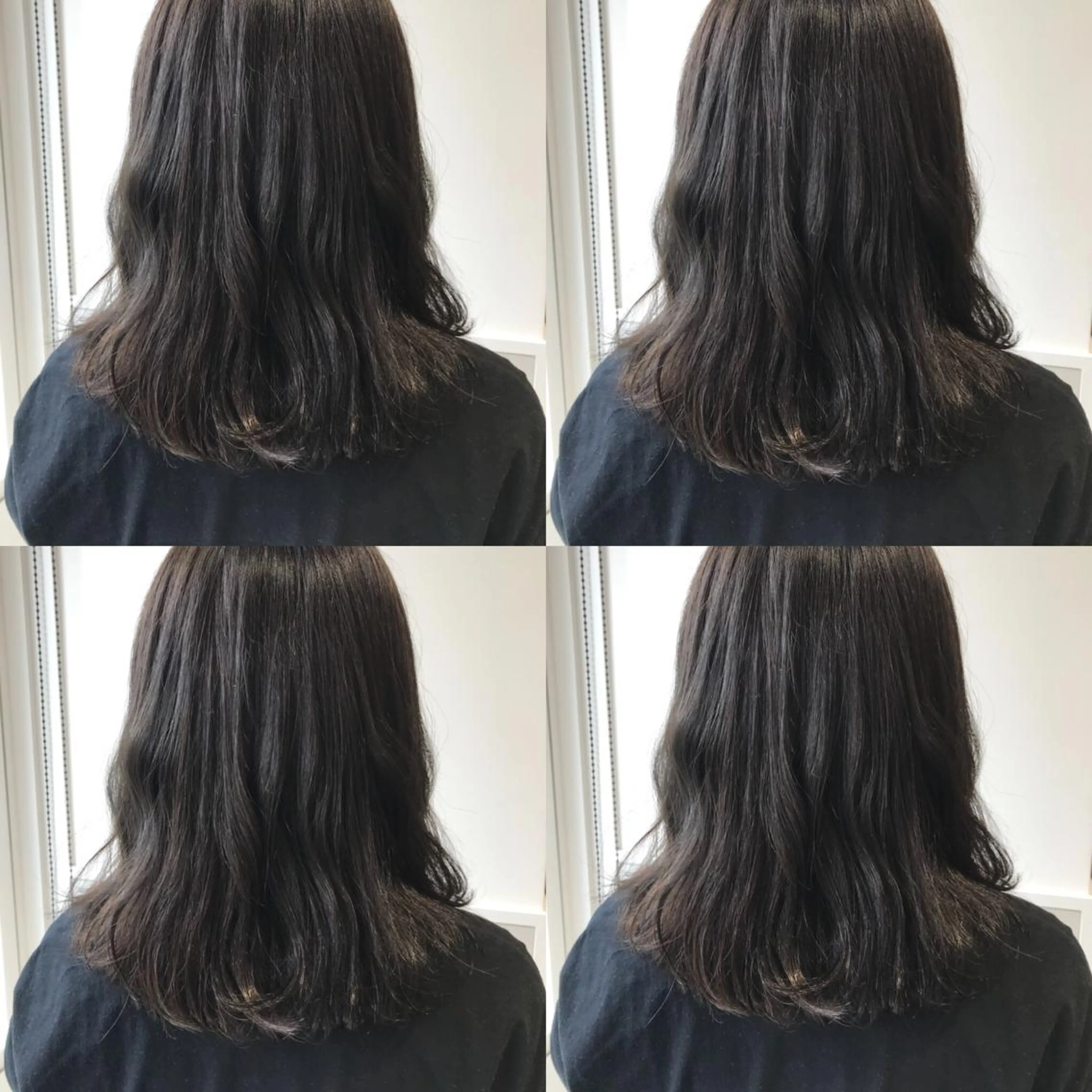 ミディアム カラー カット ヘアカラー SALOWIN所属・小栗 麻衣のヘアスタイル