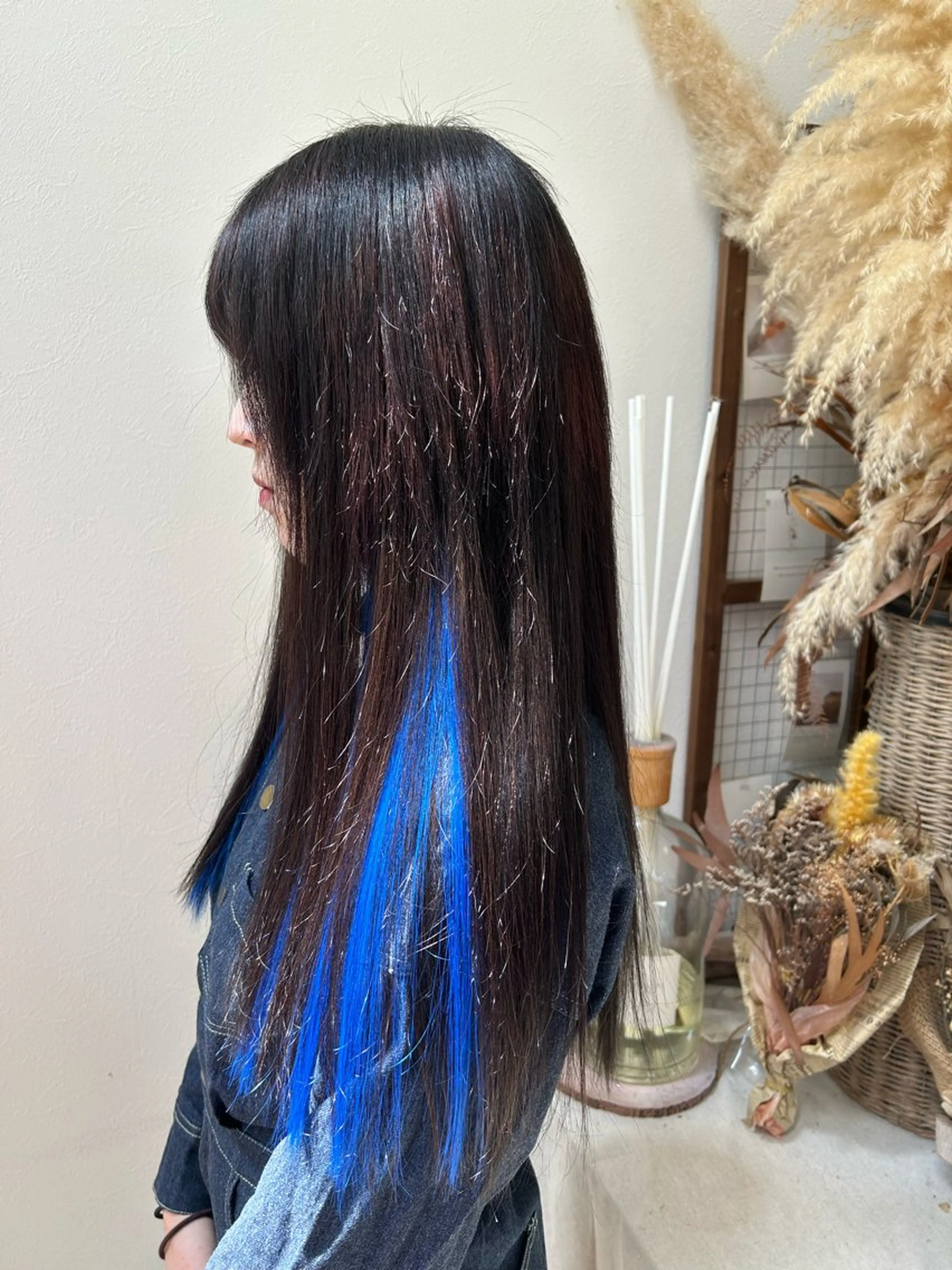 ロング シールエクステ ボブ エクステ カット エクステ 今村公介 ブリーチ特化、派手髪のヘアスタイル