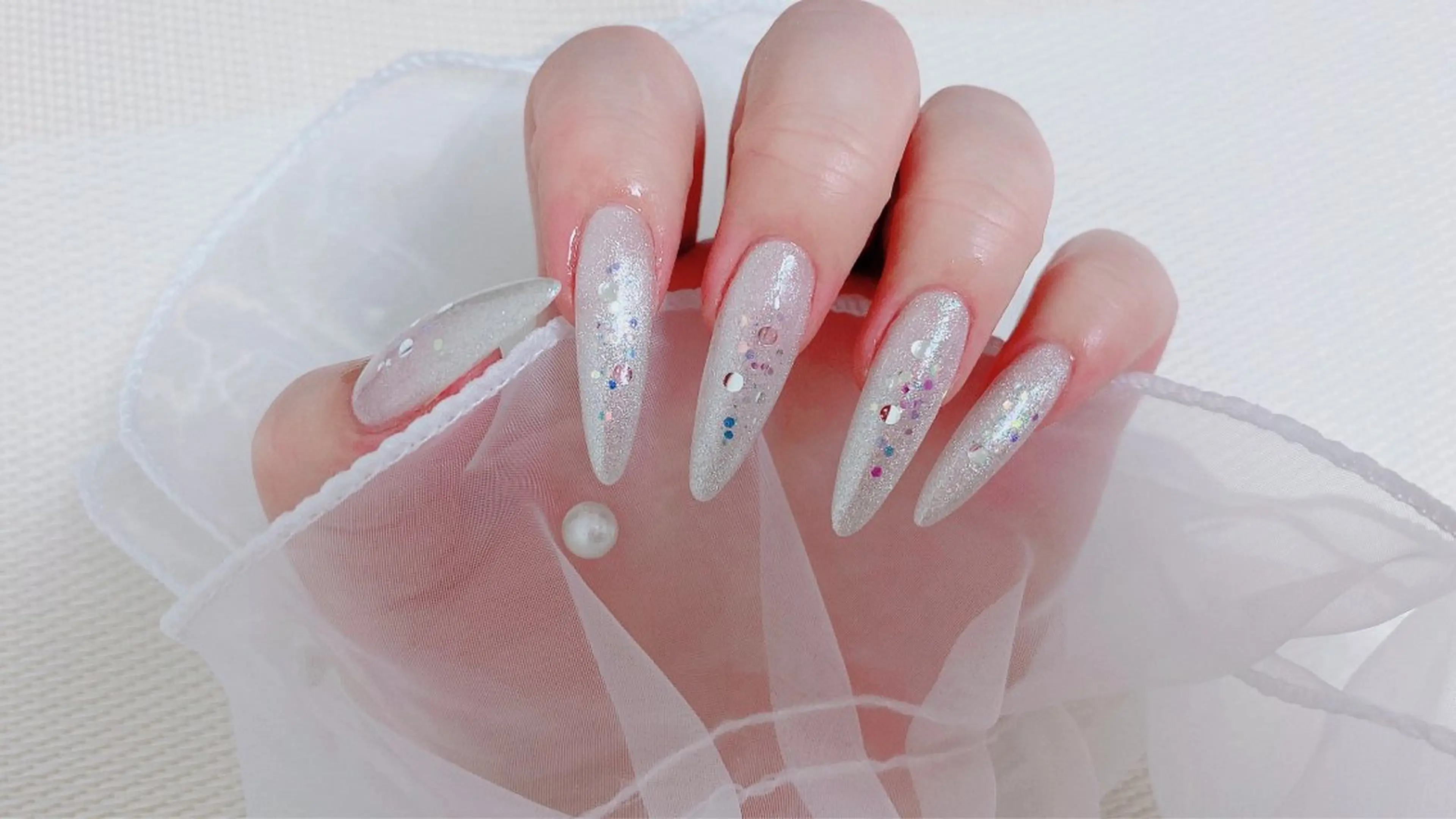 ネイル 長さ出し フットネイル ジェルネイル 韓国ネイル マグネットネイル ハンドネイル Nail Annのネイルデザイン