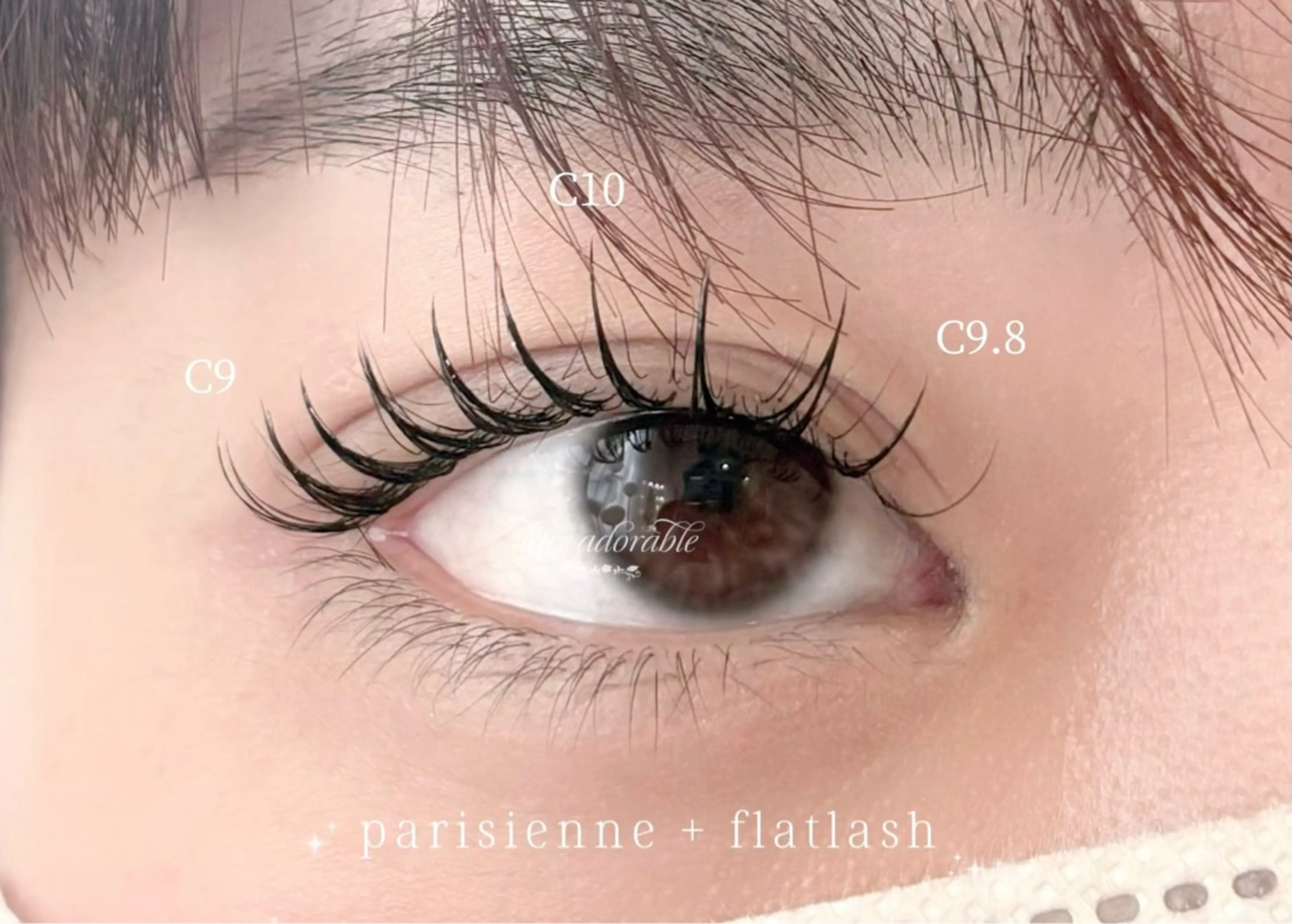 マツエク・マツパ マツエク lace adorable所属・レース アドラブル eyeのマツエク・マツパデザイン