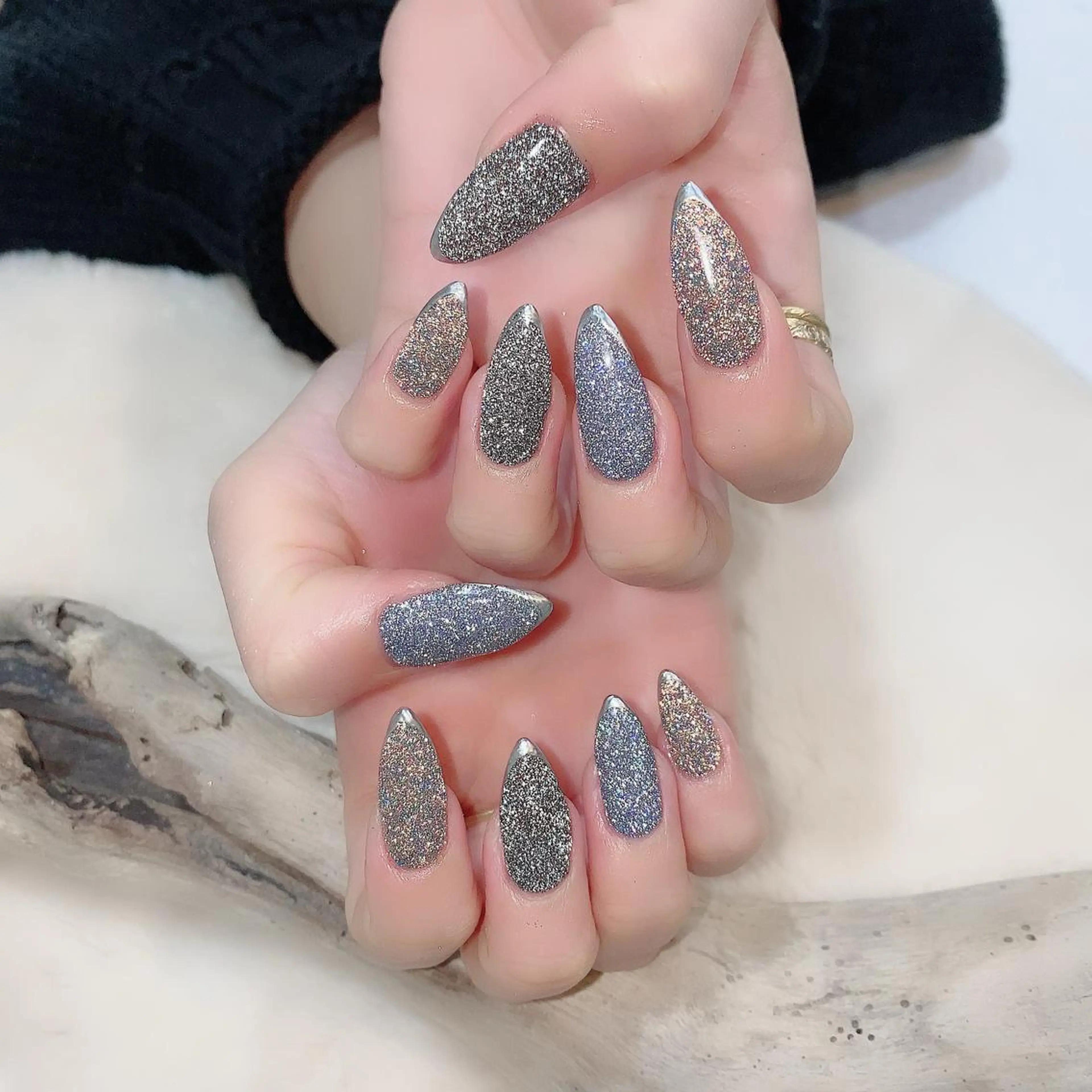 ネイル フラッシュネイル YAS 青柳 安代のネイルデザイン