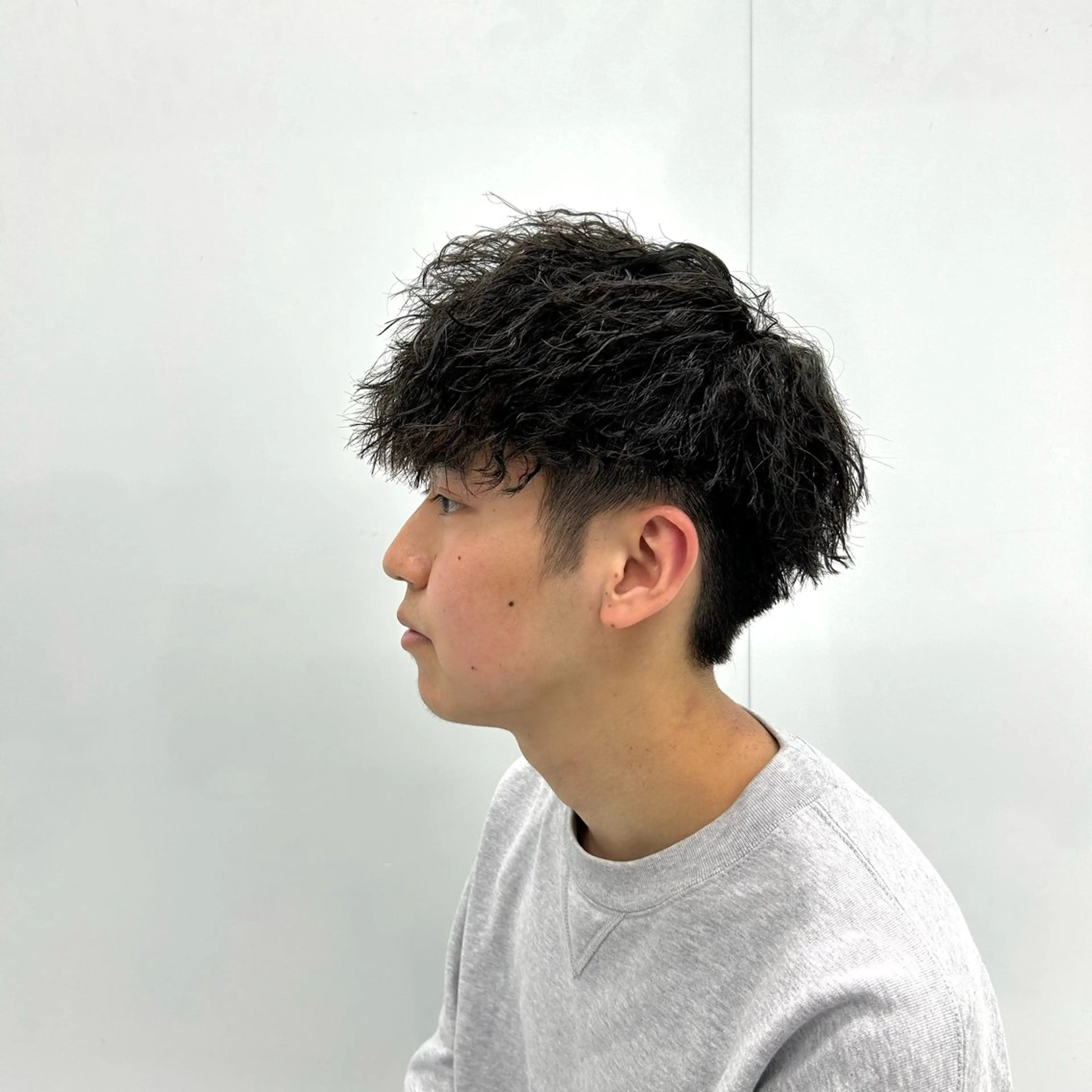 ショート パーマ メンズ メンズパーマ メンズツイストパーマ ツイストパーマ カット パーマ 【メンズパーマ特化】 🍏網中勇喜のヘアスタイル