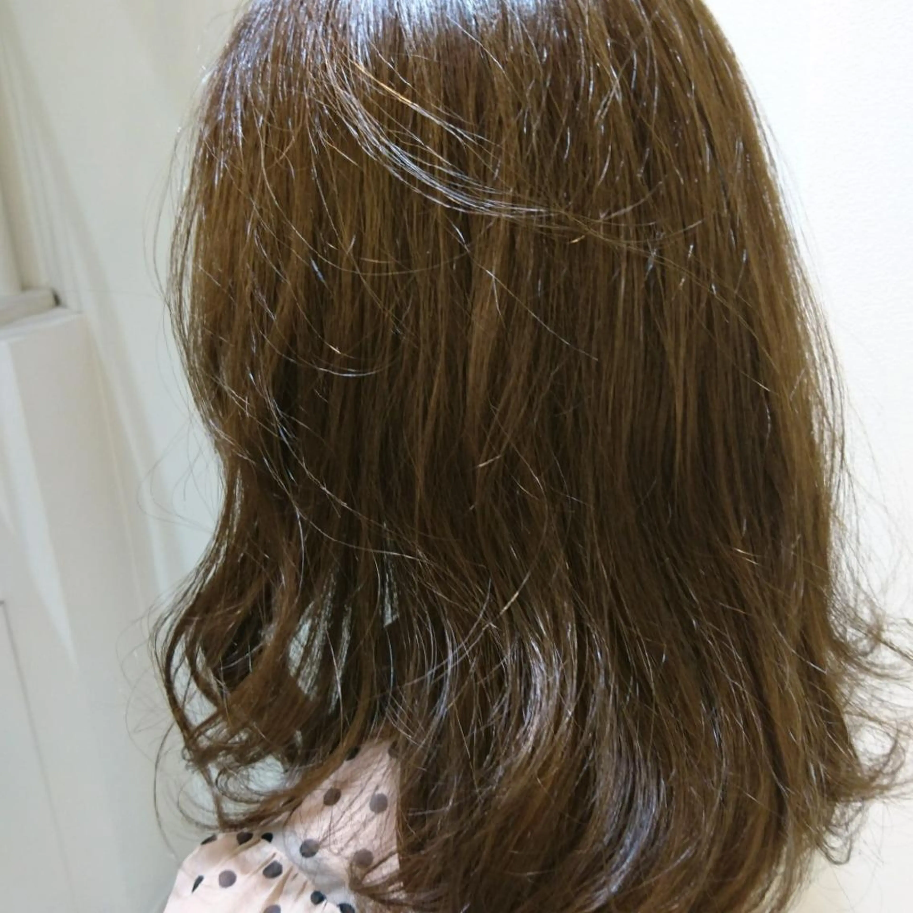 ミディアム 縮毛矯正 トリートメント 寺島 伸のヘアスタイル