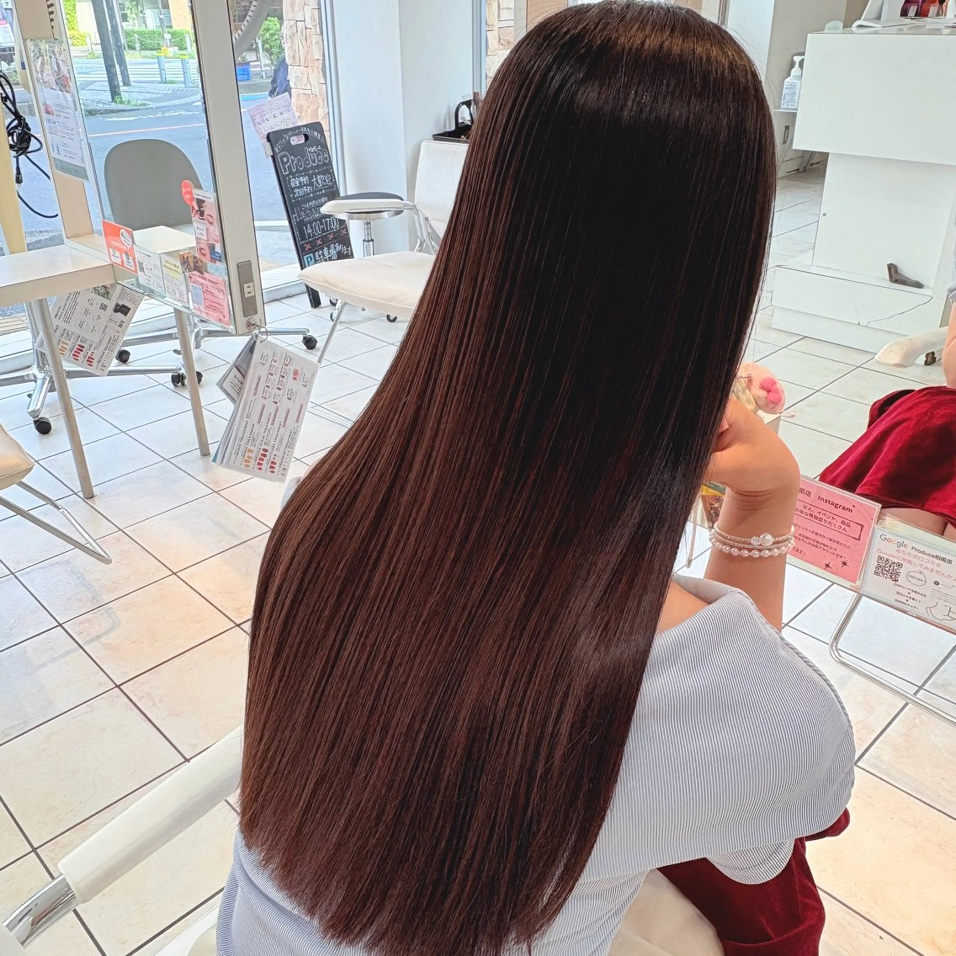 ロング カラー ヘアカラー ブリーチ/ヘアセット 【𝙍𝙞𝙣𝙤】のヘアスタイル