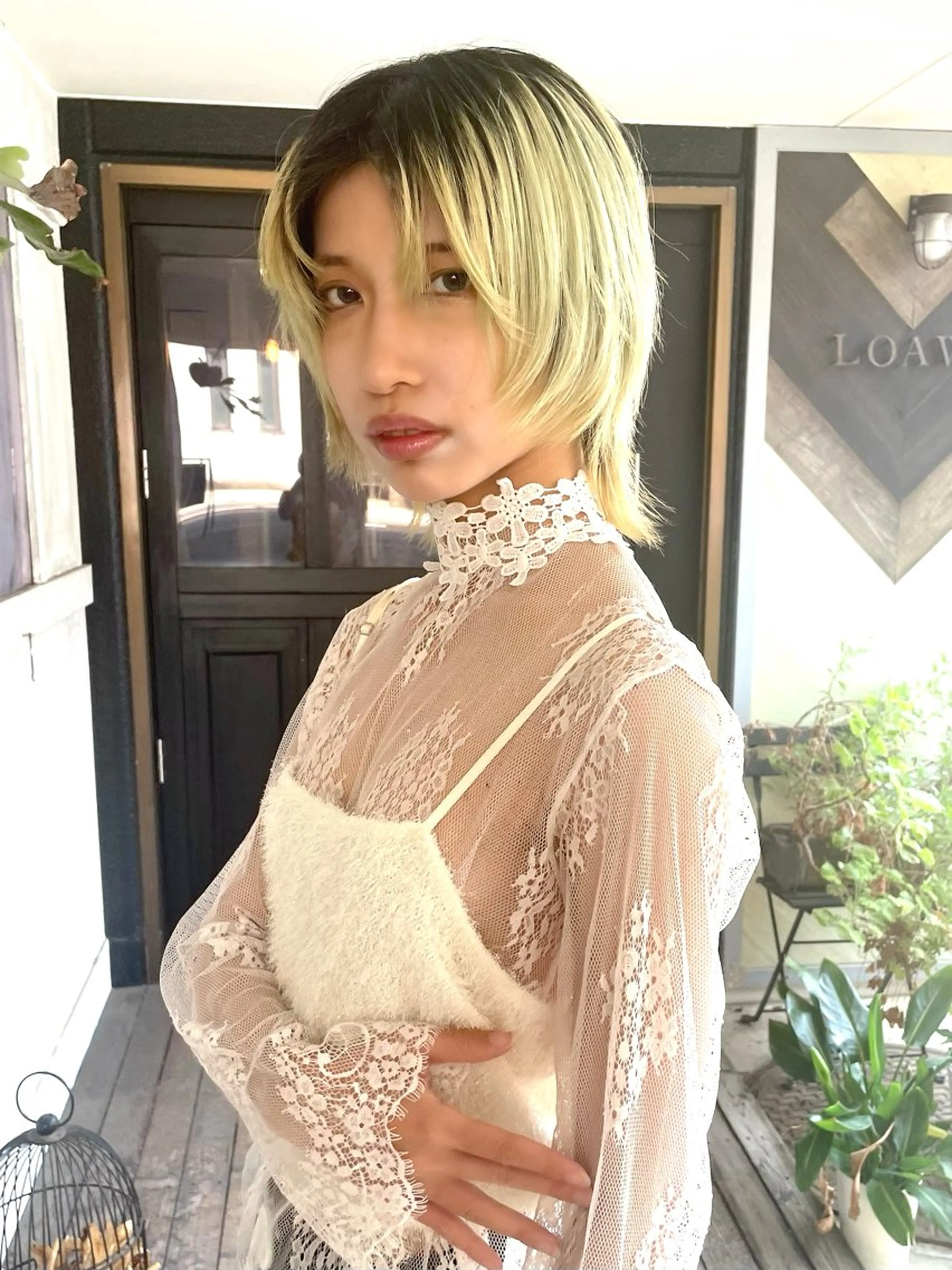ショート 塩谷 雪花のヘアスタイル