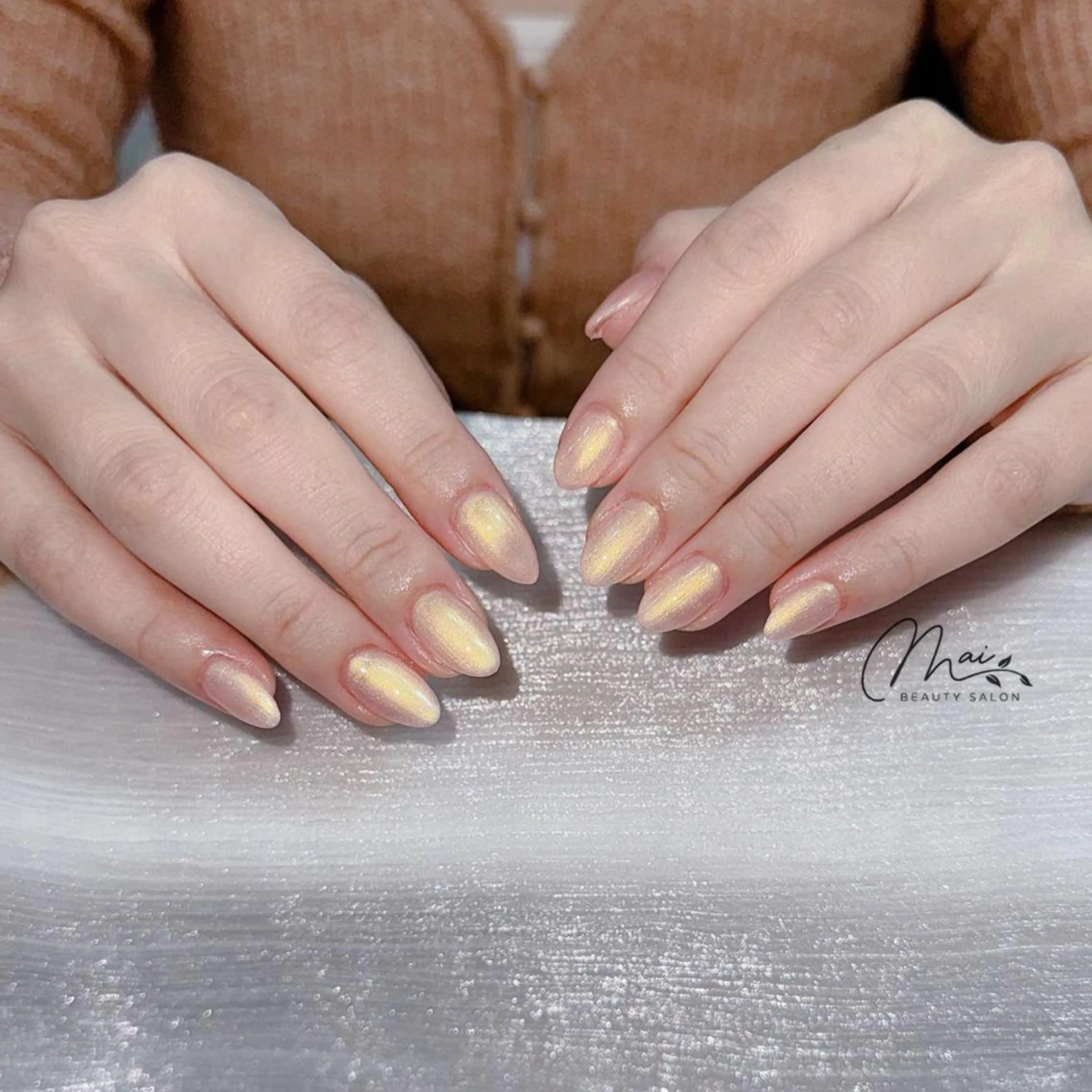 ネイル フットネイル ジェルネイル マグネットネイル パラジェル ワンホンネイル MaiBeauty DanHiのネイルデザイン