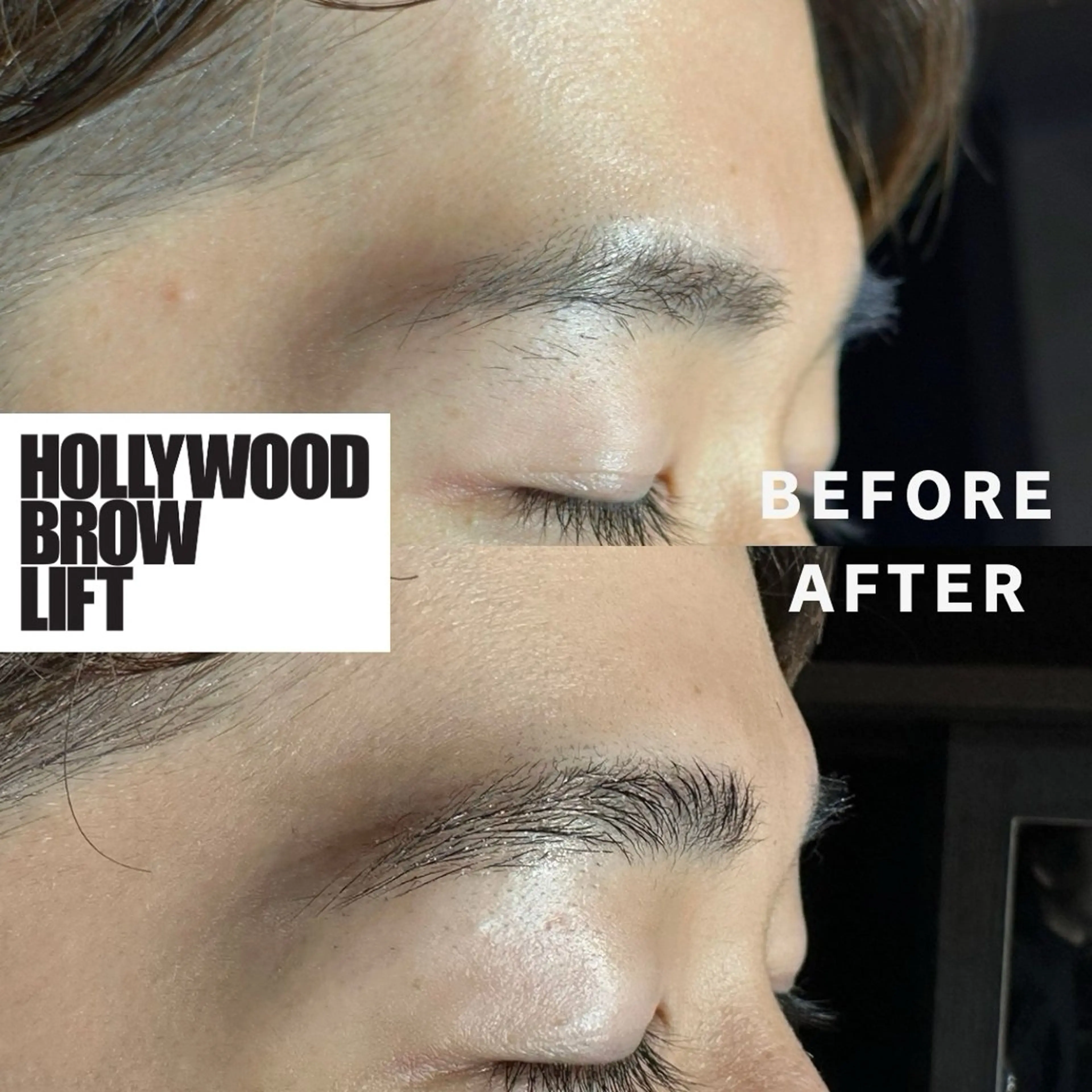 アイブロウ ハリウッドブロウリフト LAVIE NEW STANDARD BARBER HANARE所属・KUTSUKAKE YUTOのヘアスタイル