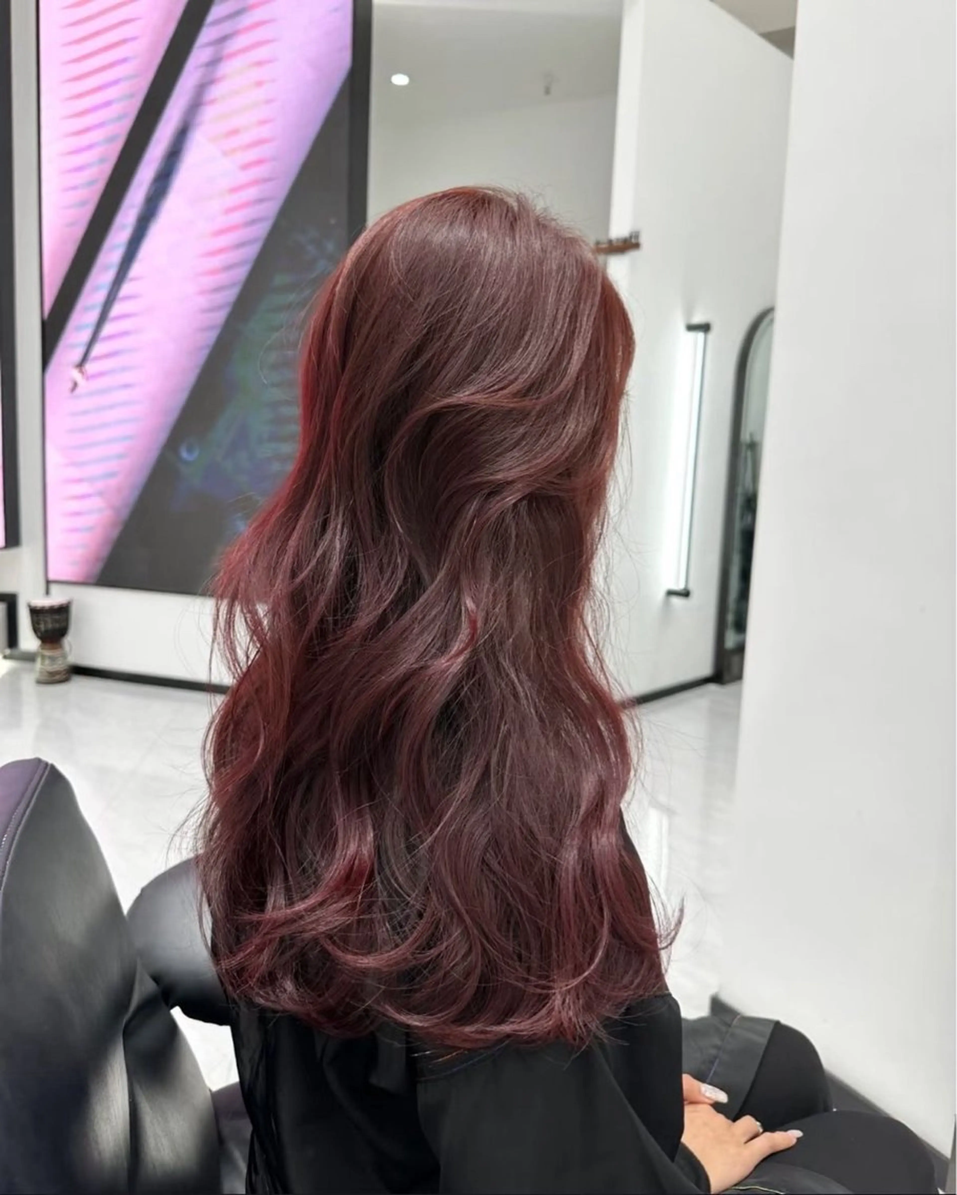 ロング カラー ブリーチ/ワンカラー sena⭐️のヘアスタイル