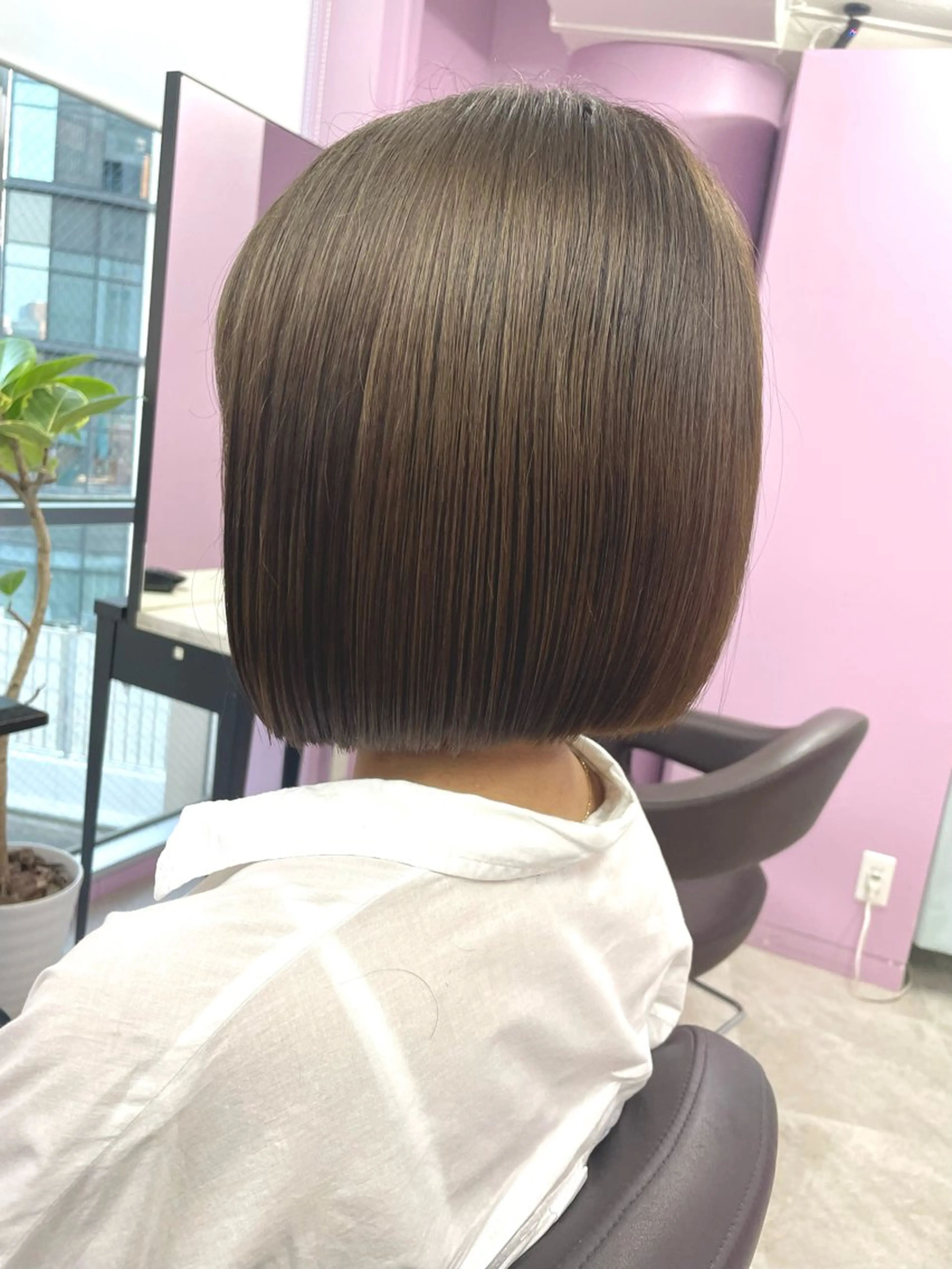 ショート カット ヘアカラー トリートメント 高尾亮輔/ ボブ特化美容師のヘアスタイル