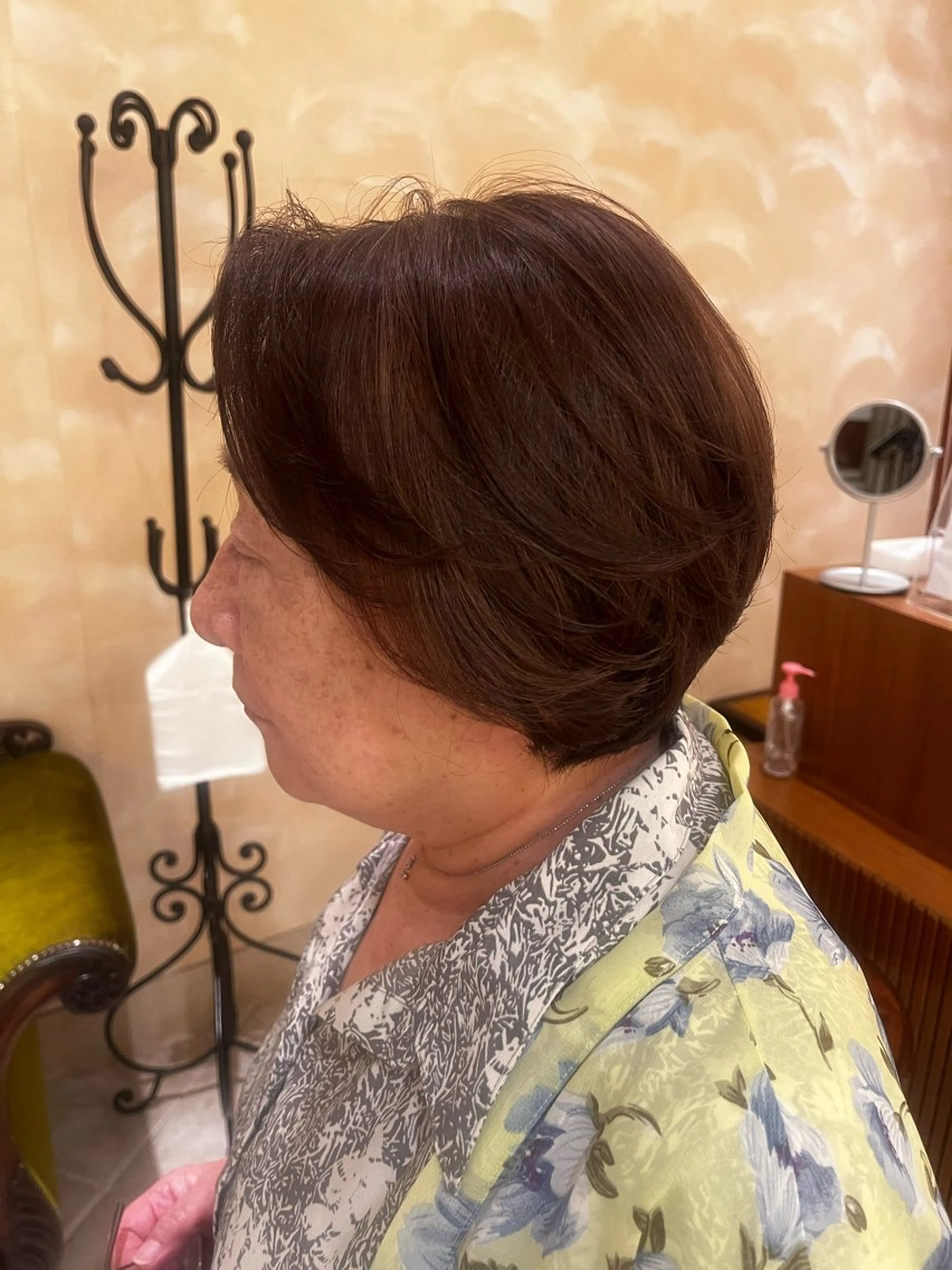 ショート 田内 満里奈のヘアスタイル