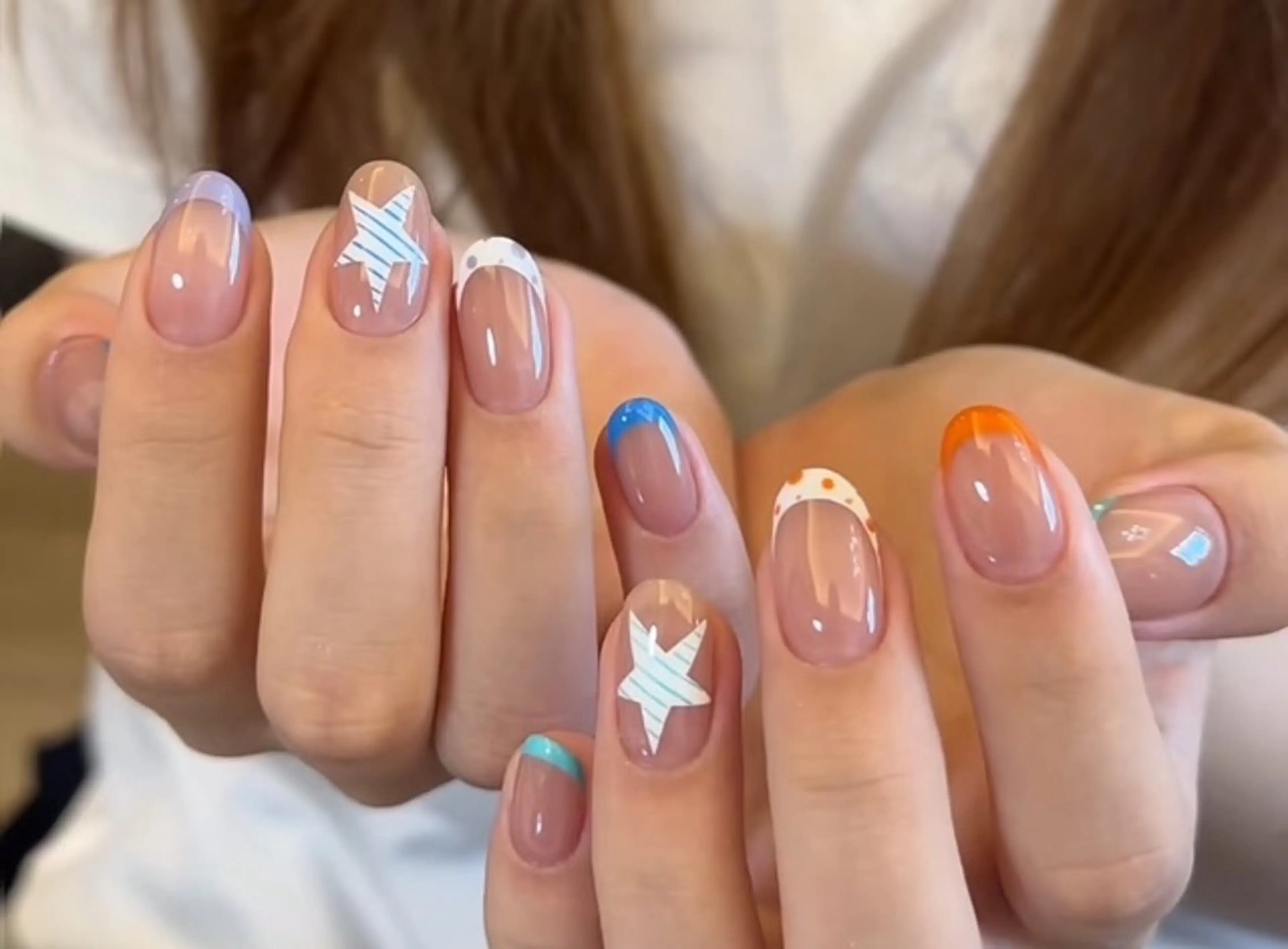 ネイル ハンドネイル パラジェル＆フィルイン取り扱いサロンSol Nail所属・Sol Nail ミネのネイルデザイン