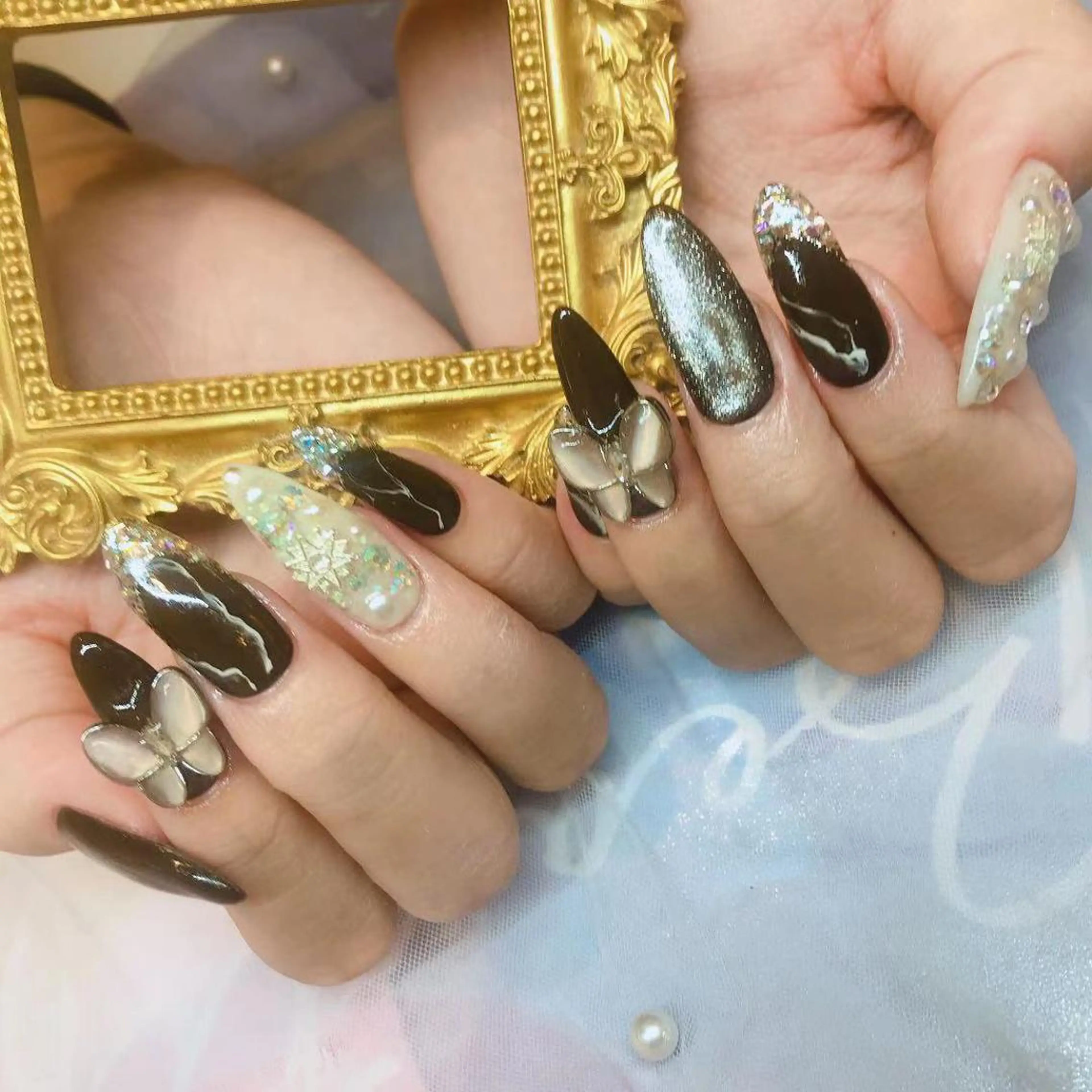 ネイル 長さだし専門店 M2　rikaのネイルデザイン