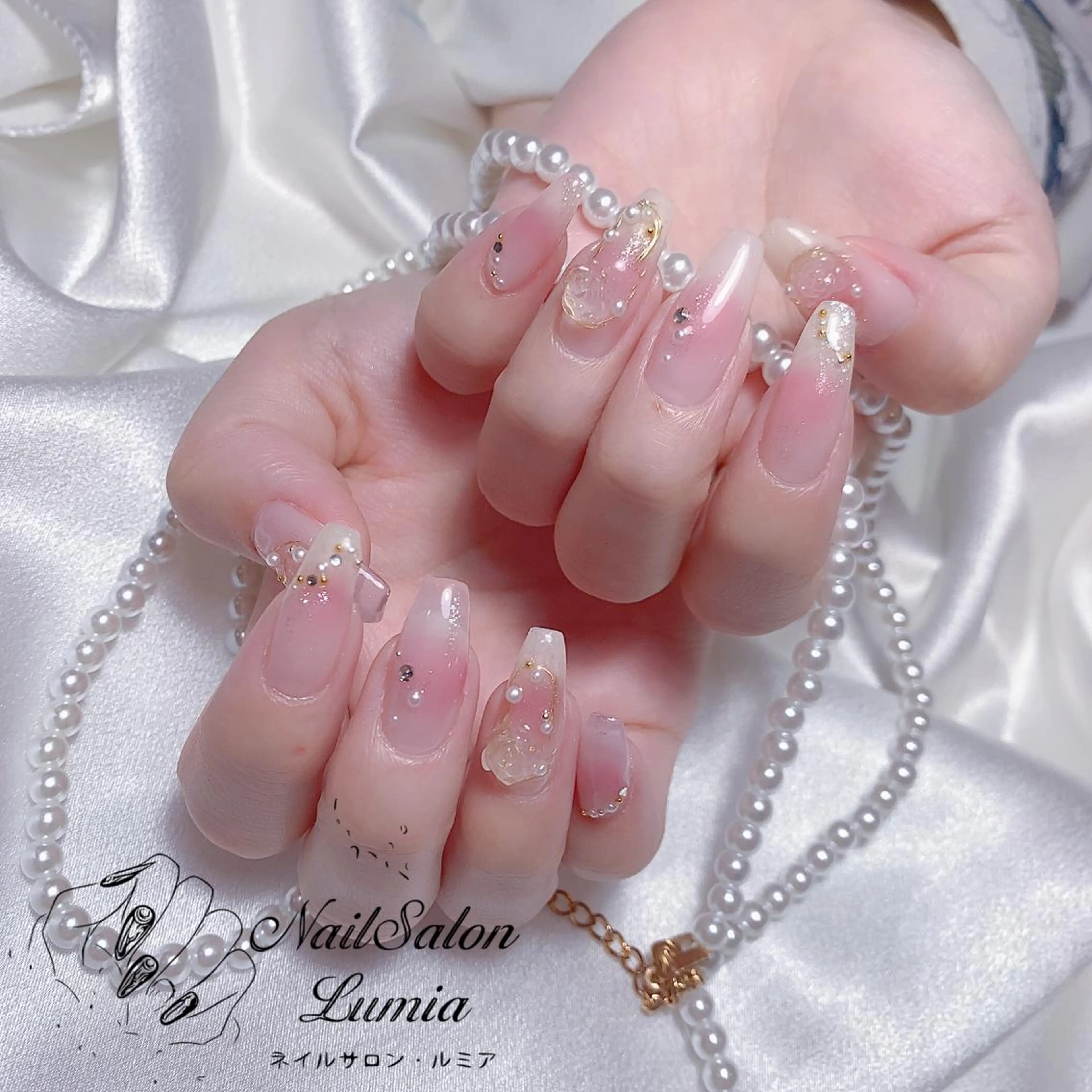 ネイル ハンドネイル ネイルサロン ルミア Lumia 店長のネイルデザイン
