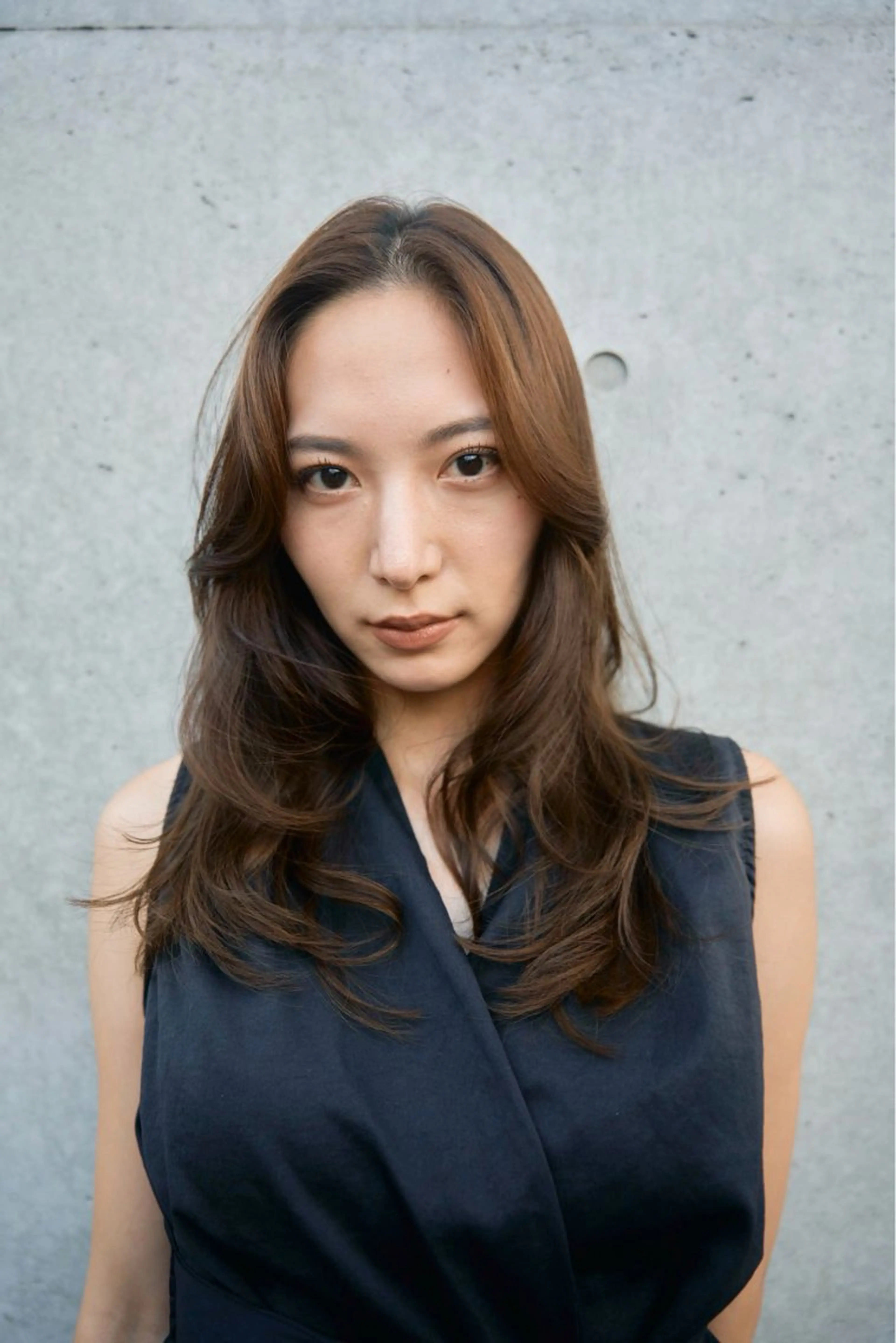 ロング カラー カット ヘアカラー トリートメント レイヤー/柔色 カラー/SAkiのヘアスタイル