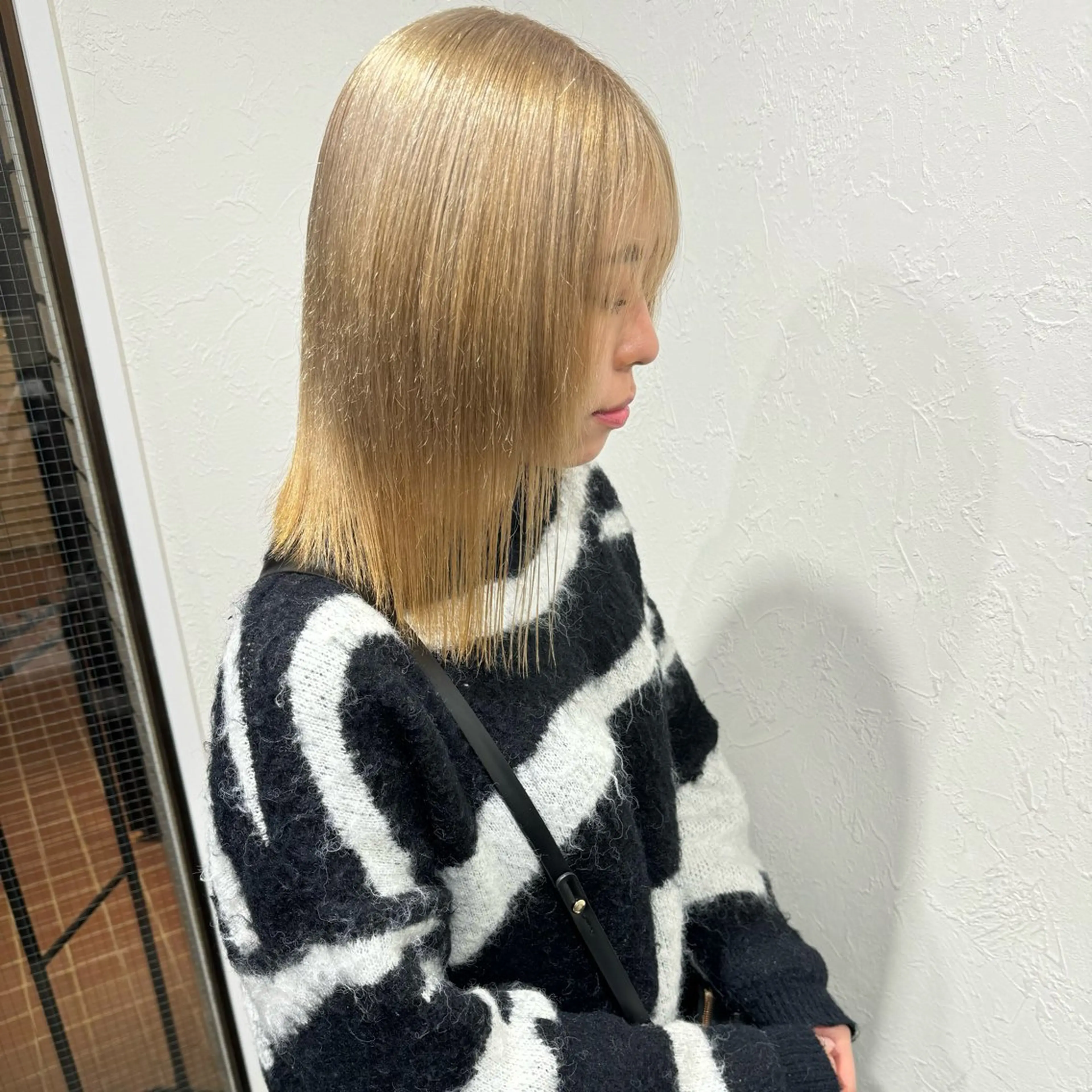 セミロング カラー IwAsh  大和駅店所属・shiho .のヘアスタイル