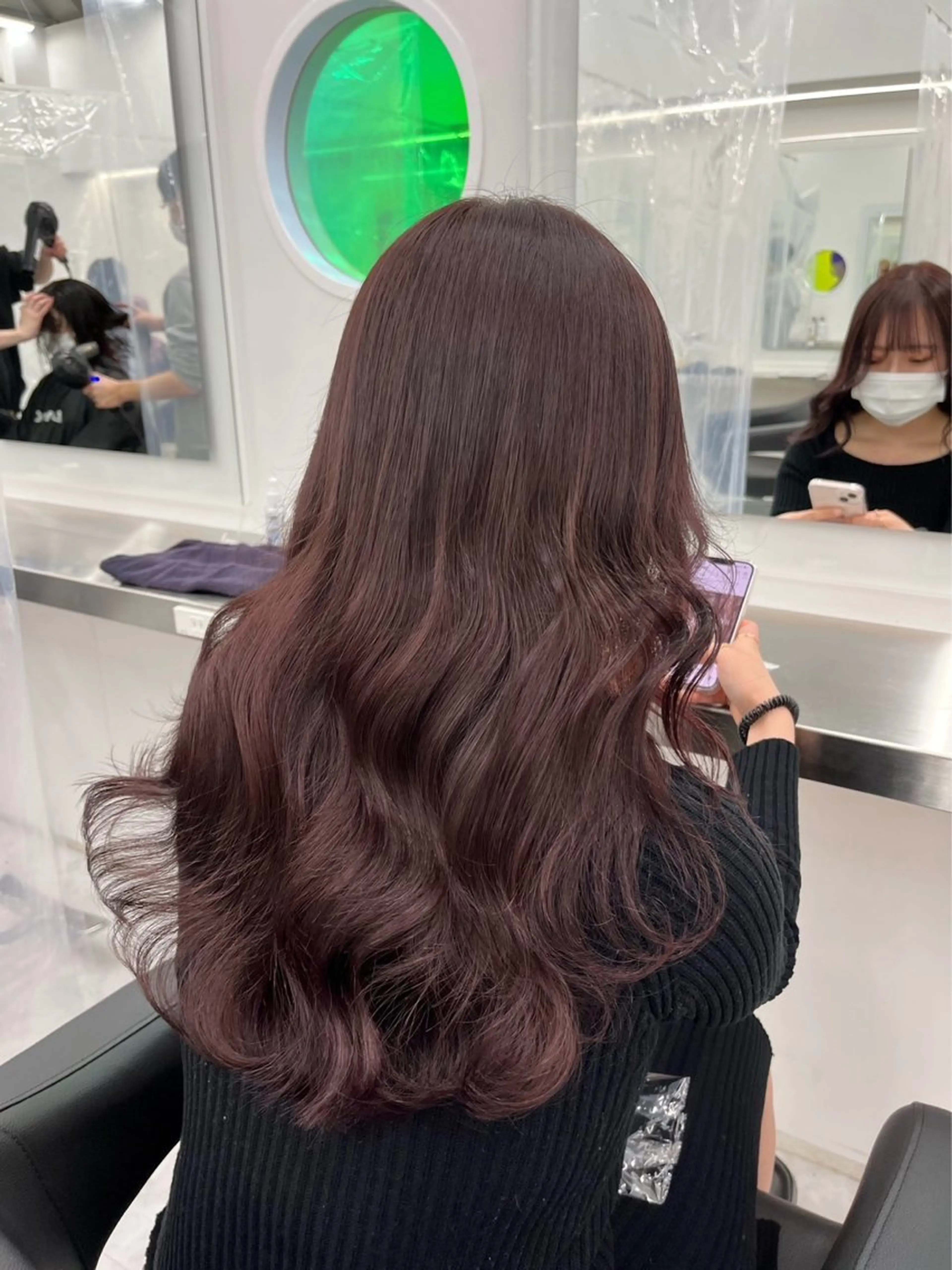 ロング カラー 表参道/透明感カラー /暗髪/ジュキヤのヘアスタイル