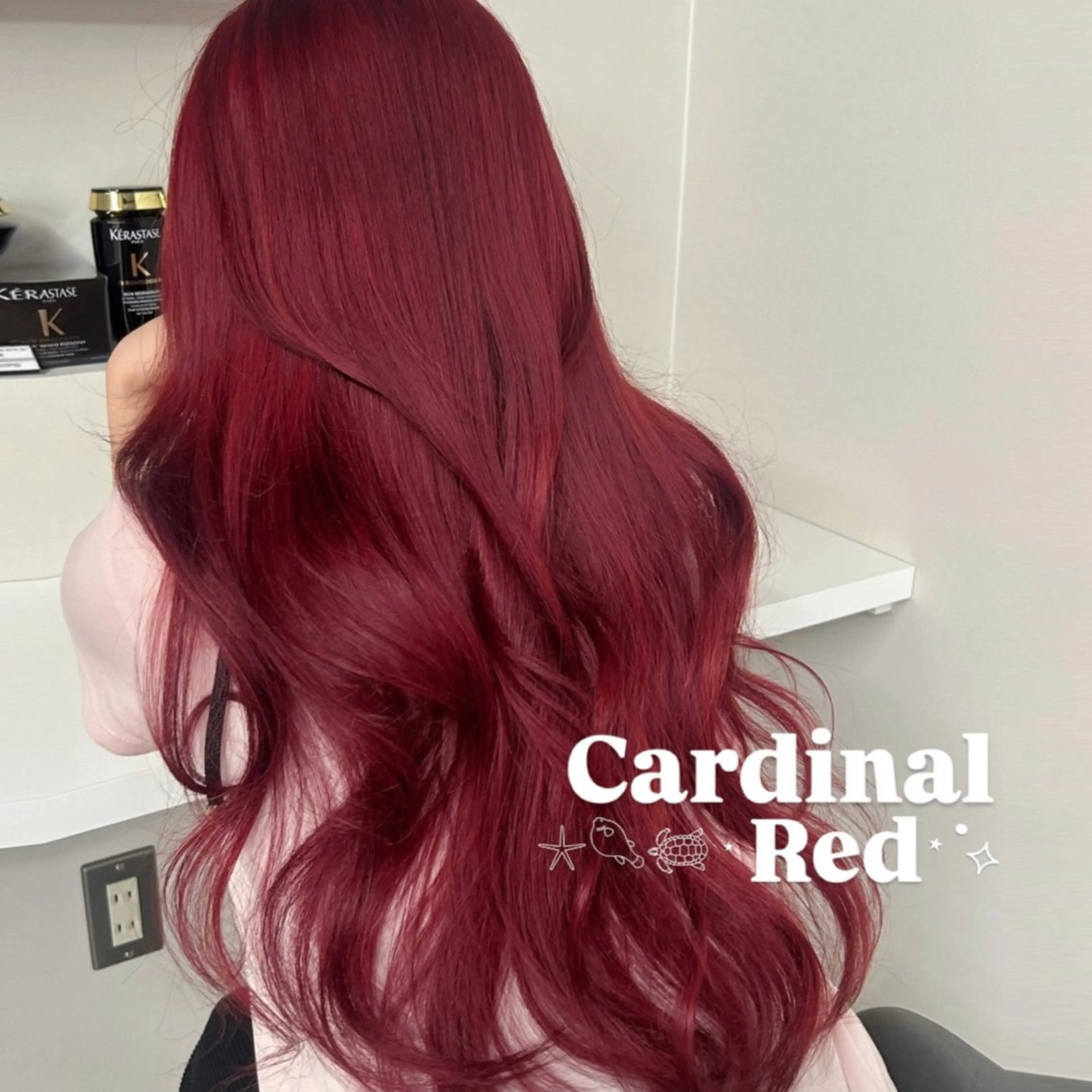 ロング カラー ダブルカラー CYM所属・ワンカラー/レイヤー 🩷モエのヘアスタイル