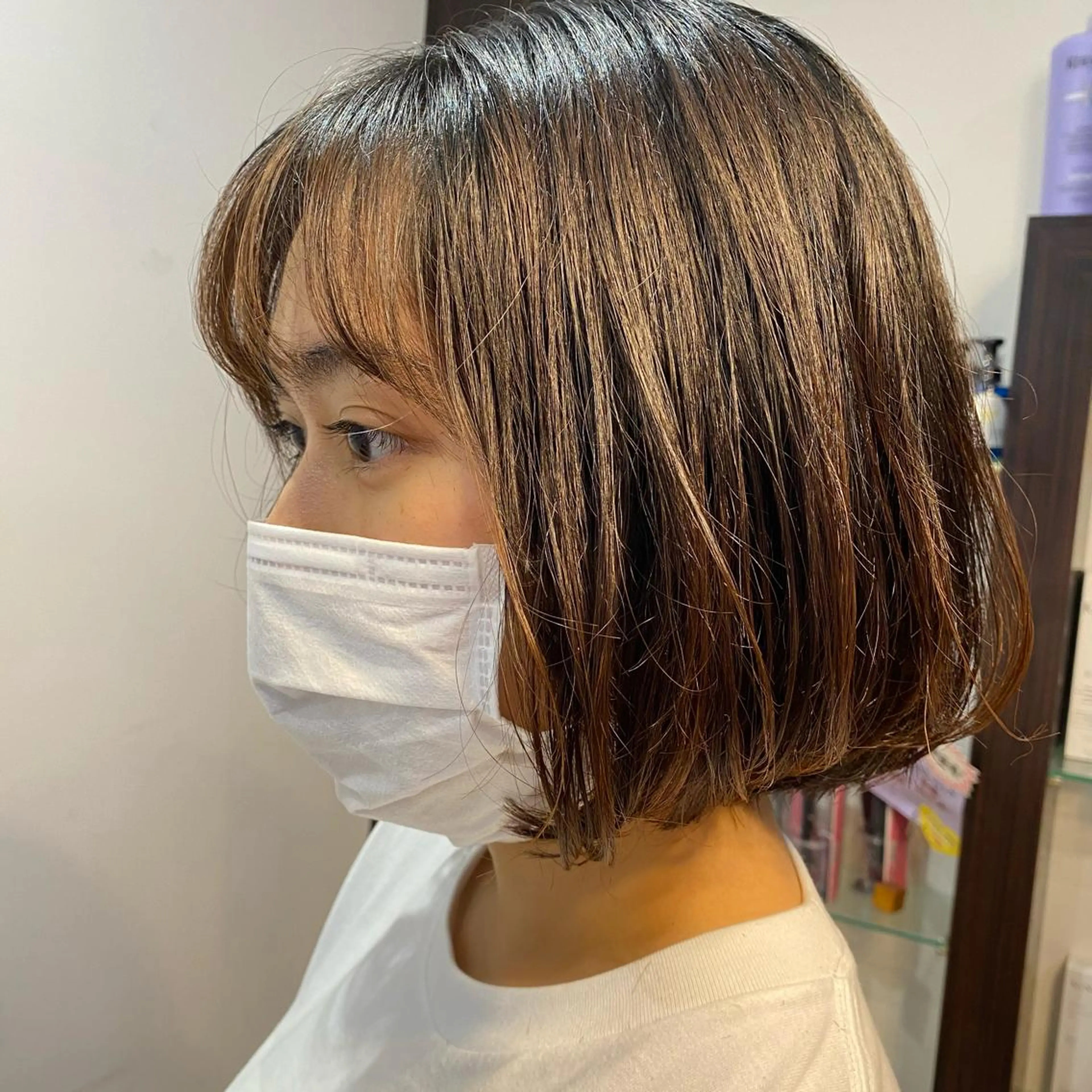 ショート カット 酸スト/フェザー パーマ/三谷海斗のヘアスタイル