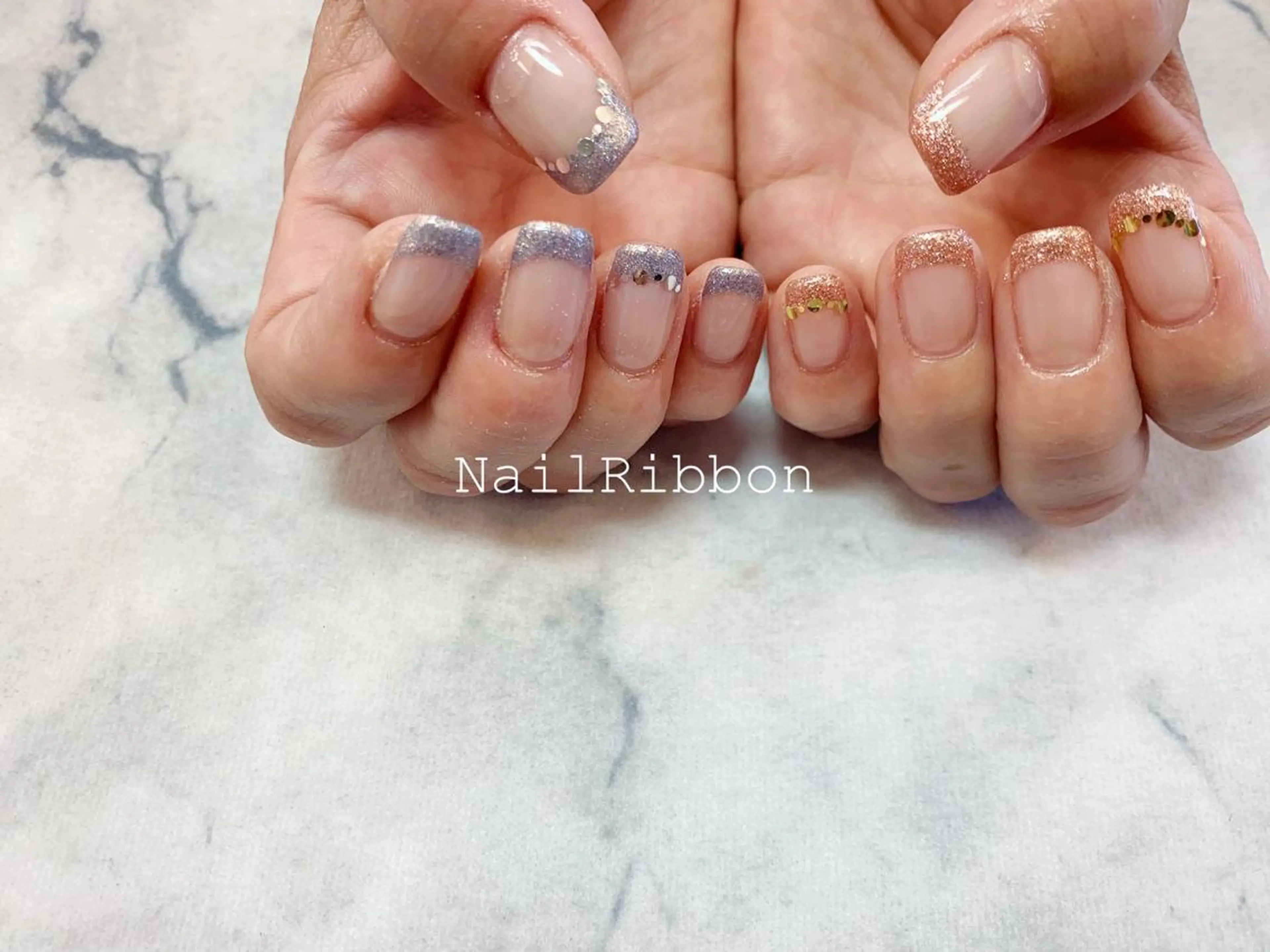 ネイル ネイルリボン 伊藤のネイルデザイン