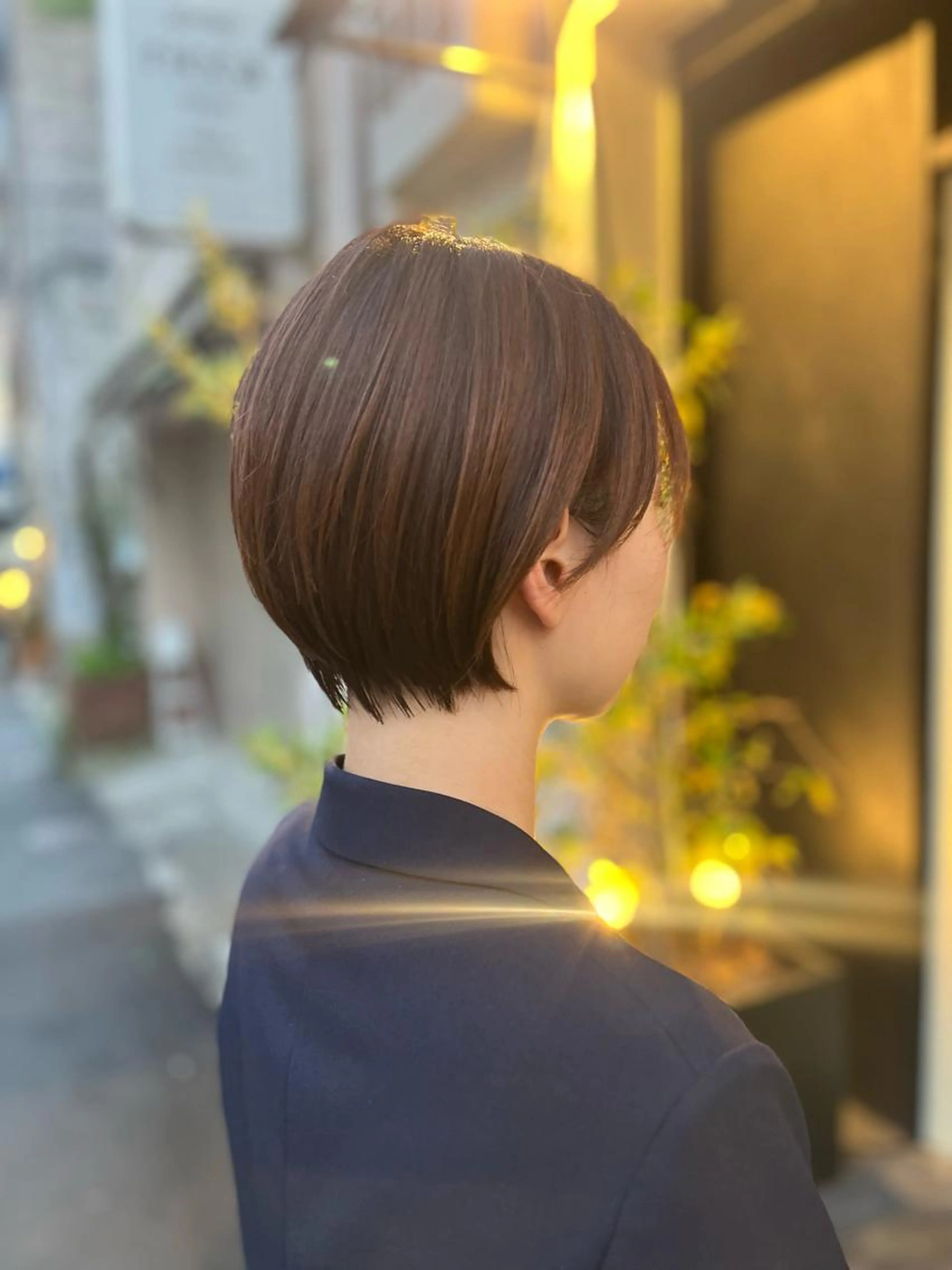 【ショート、ボブにしたいけどクセ毛、広がる、多毛、似合うか不安など勇気が出ない方お任せください】カット＋トリートメントの写真