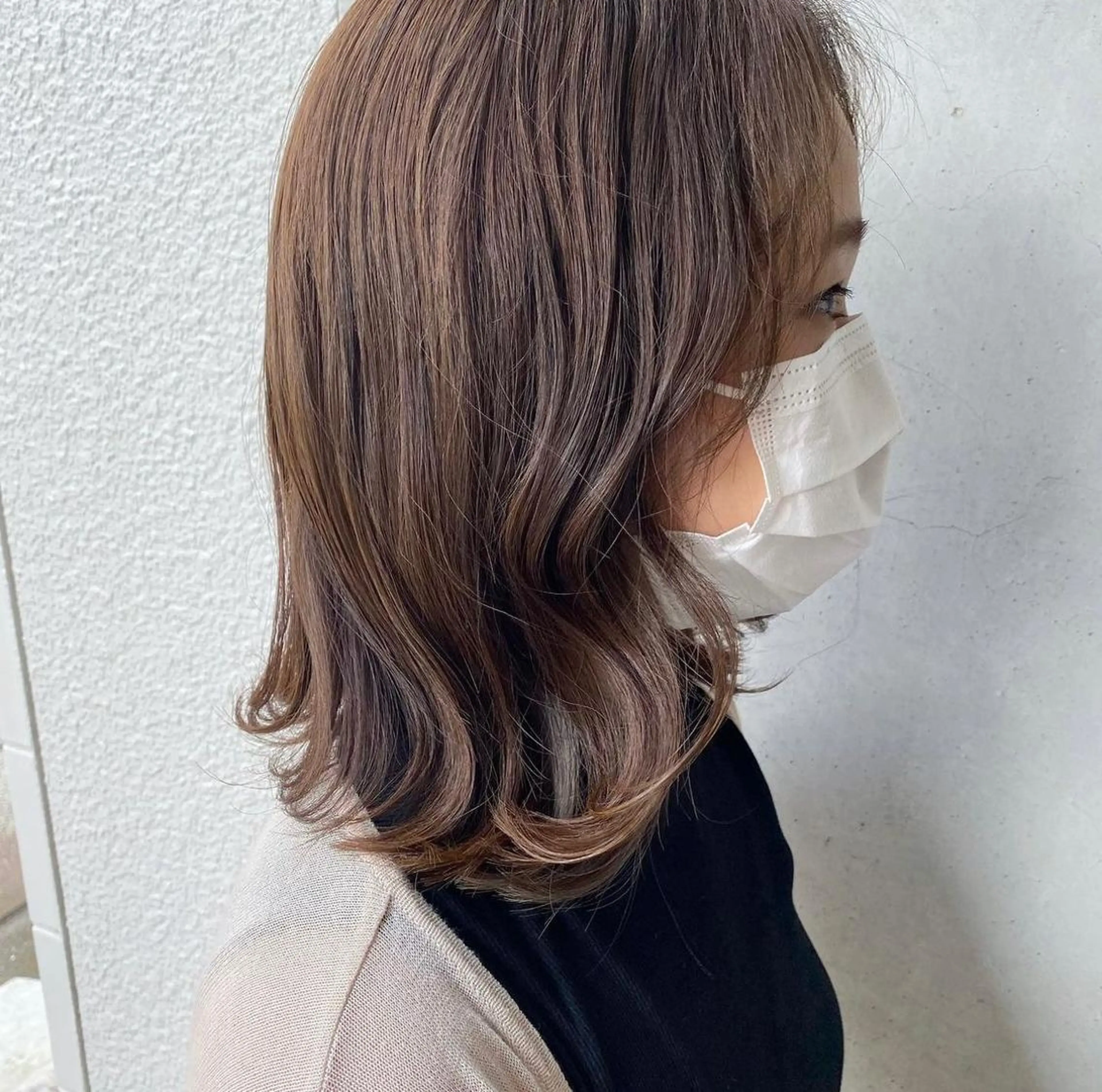 ミディアム カラー annuy🪐 HINAのヘアスタイル