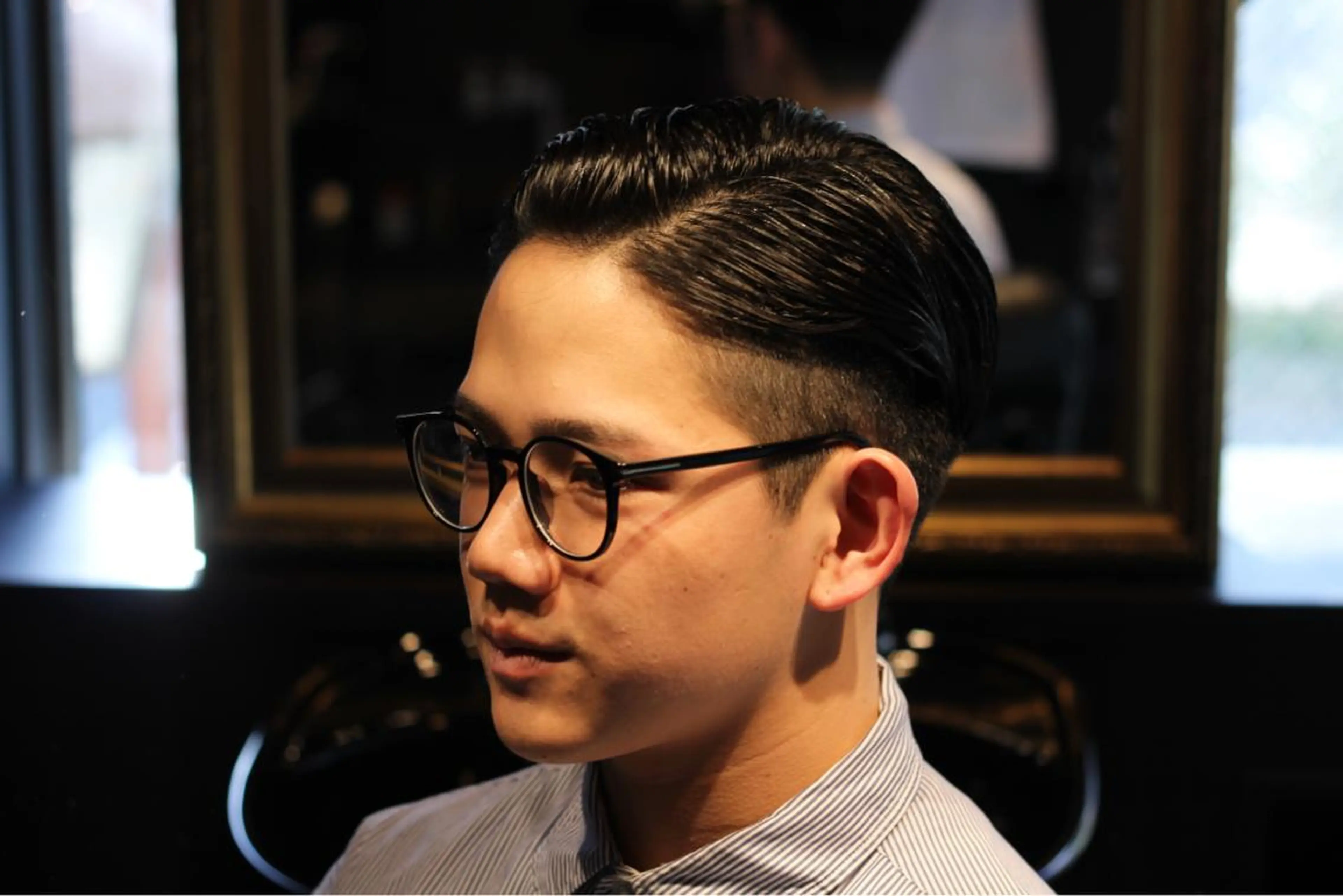 カットコース (カット+シャンプー+シェービング)の写真