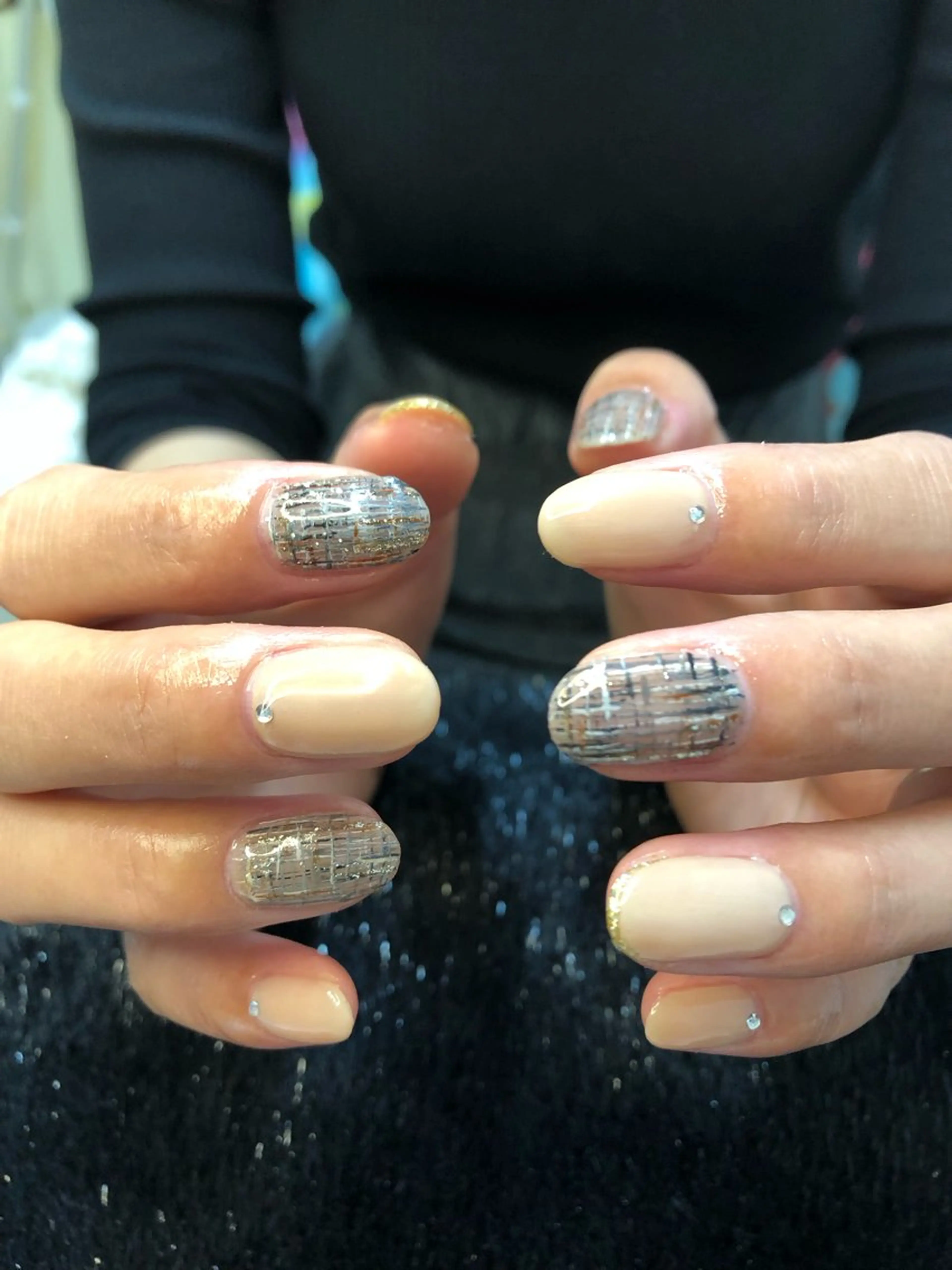 ネイル 長さ出し フレンチネイル ジェルネイル 韓国ネイル マグネットネイル 大門浜松町 ネイルのネイルデザイン