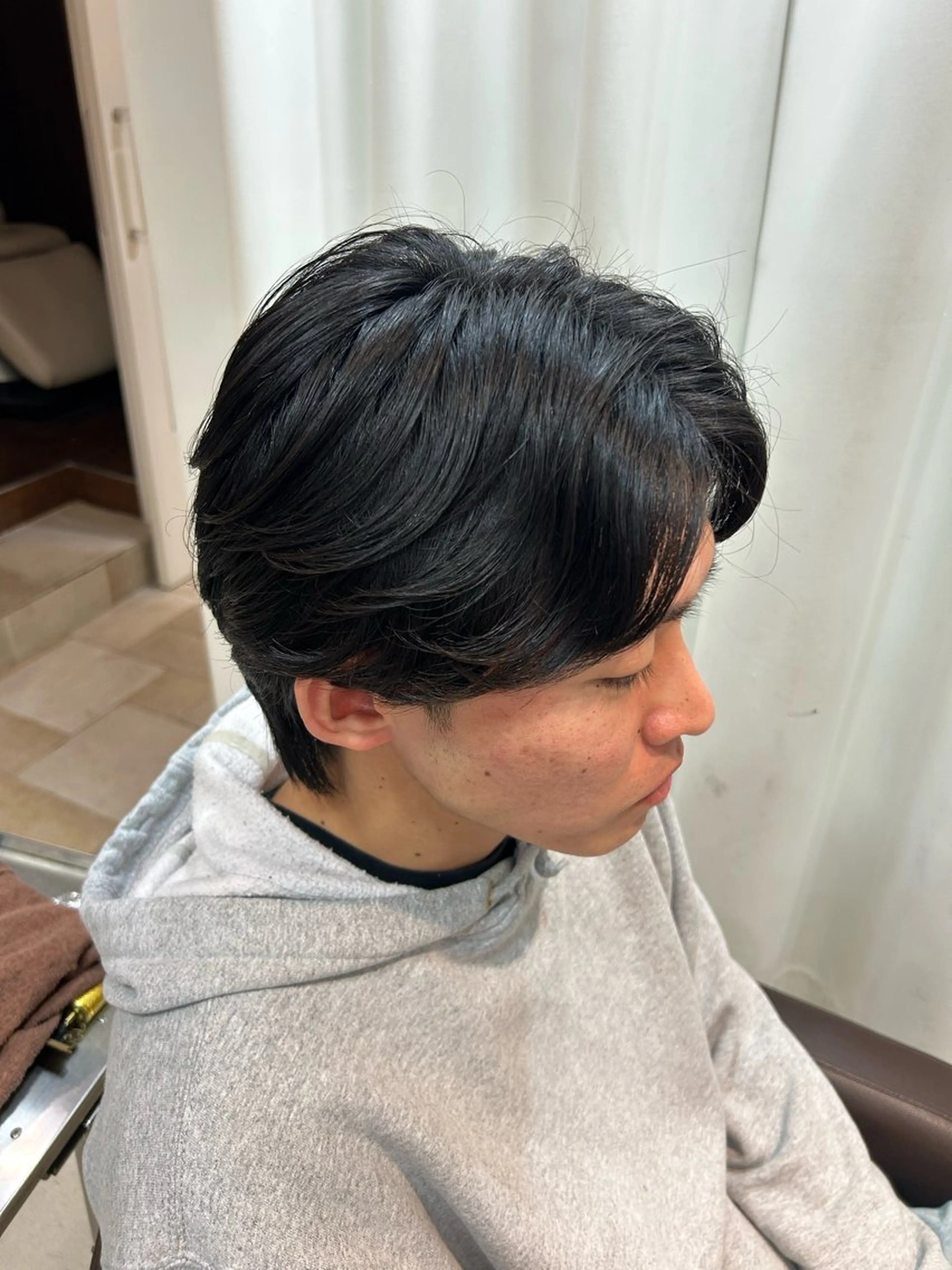 メンズ カット パーマ 脇野 真琴のヘアスタイル