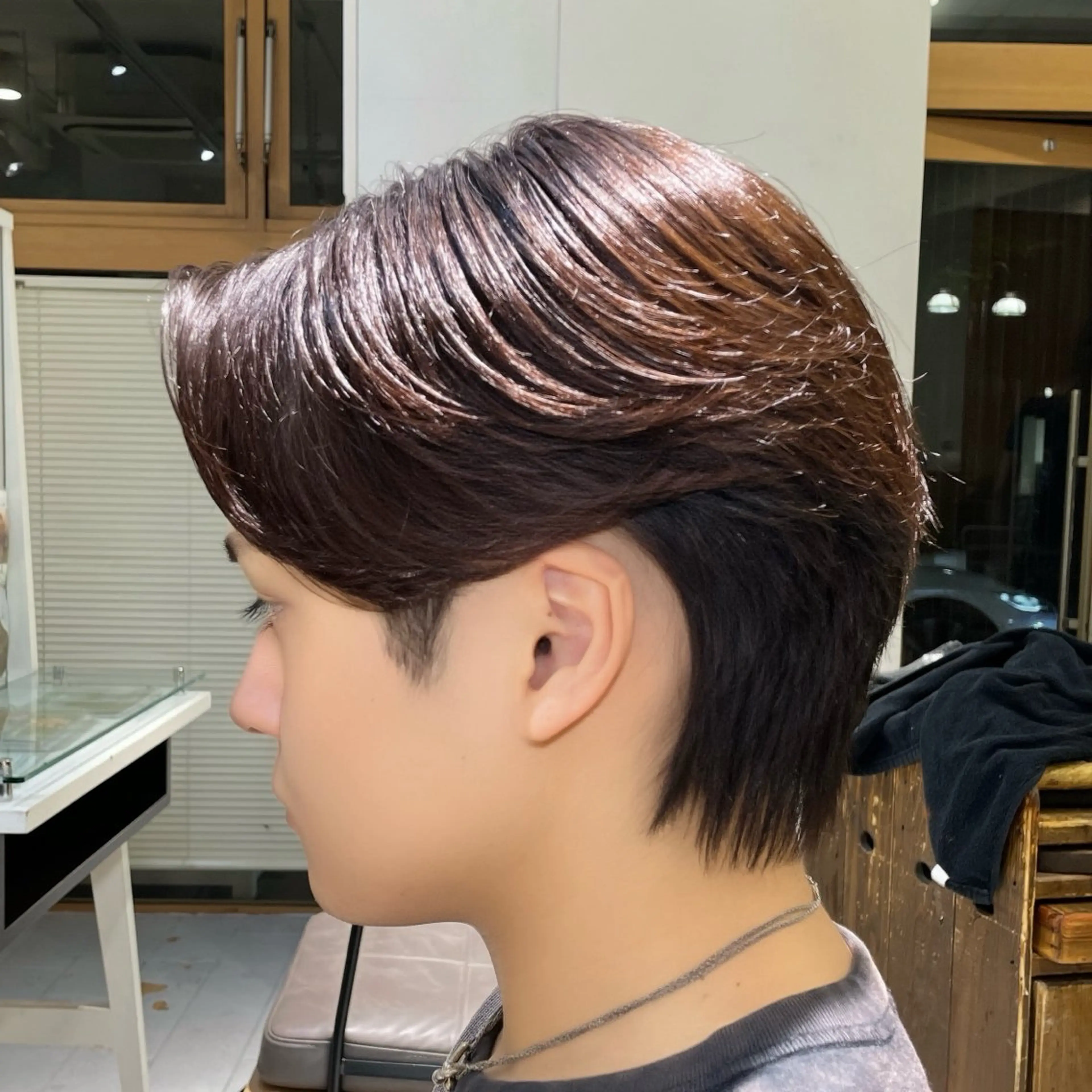 ショート パーマ メンズ カット パーマ メンズカット/ニュア ンスパーマkaitoのヘアスタイル