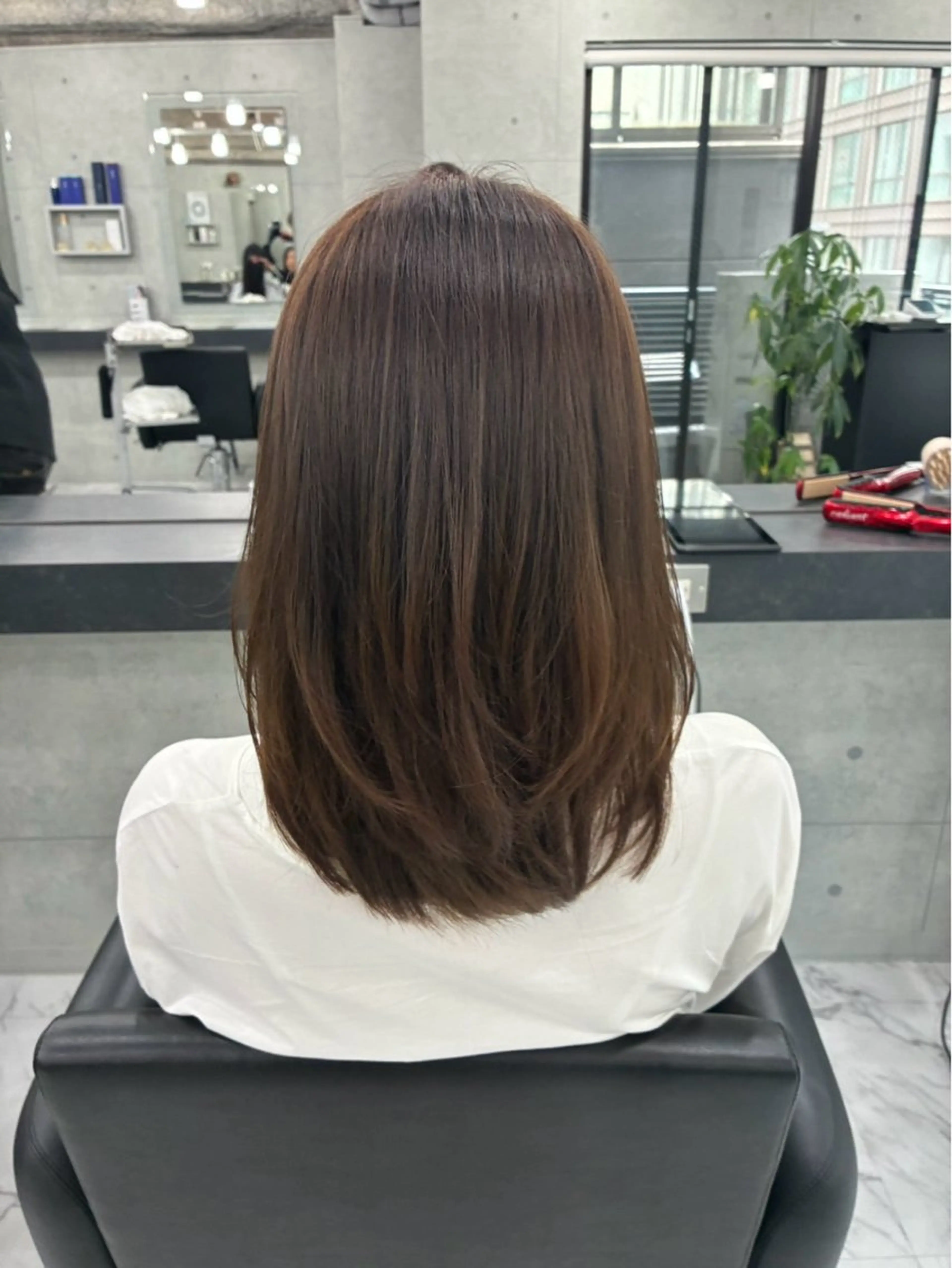 セミロング カラー カット ヘアカラー Endearing所属・Endearing 北澤那未🌟銀座のヘアスタイル